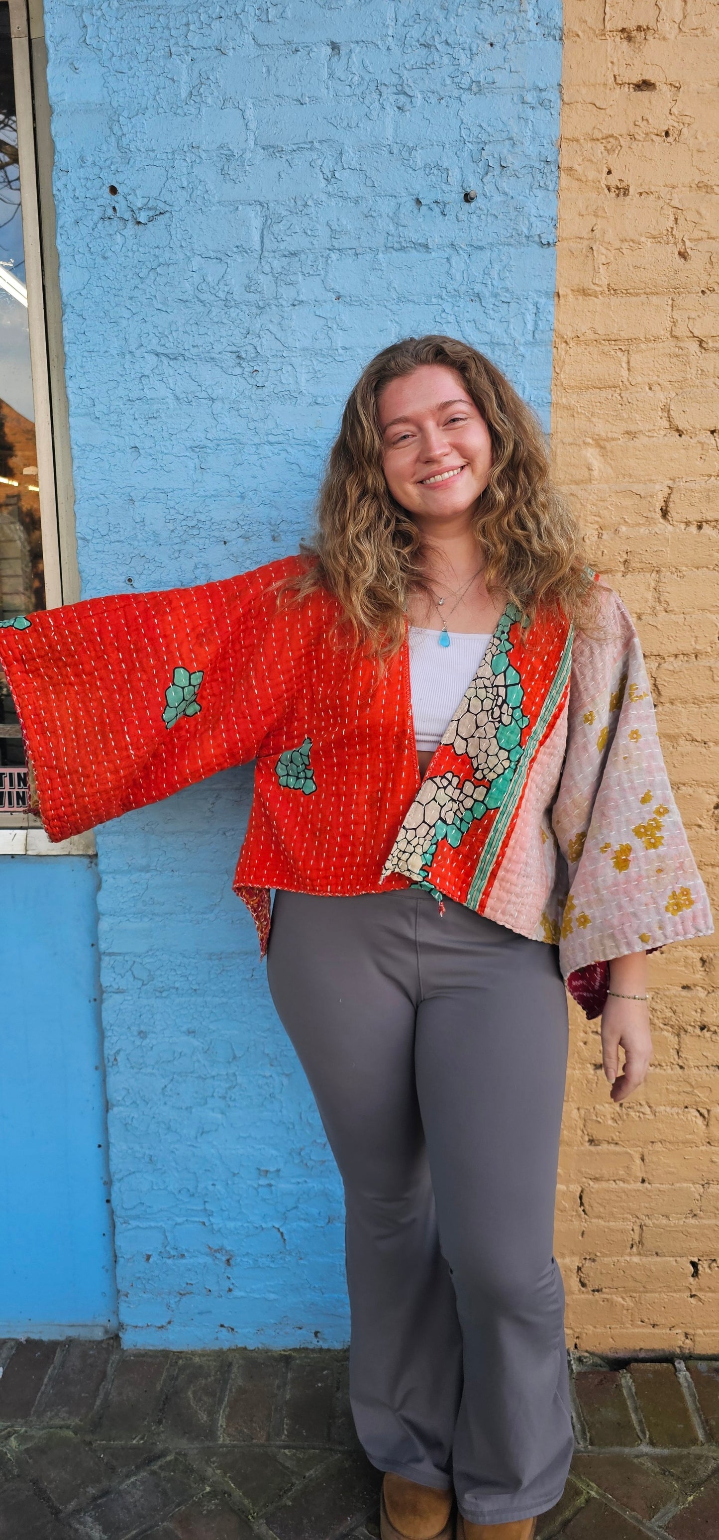 Kantha Waistcoat 1110