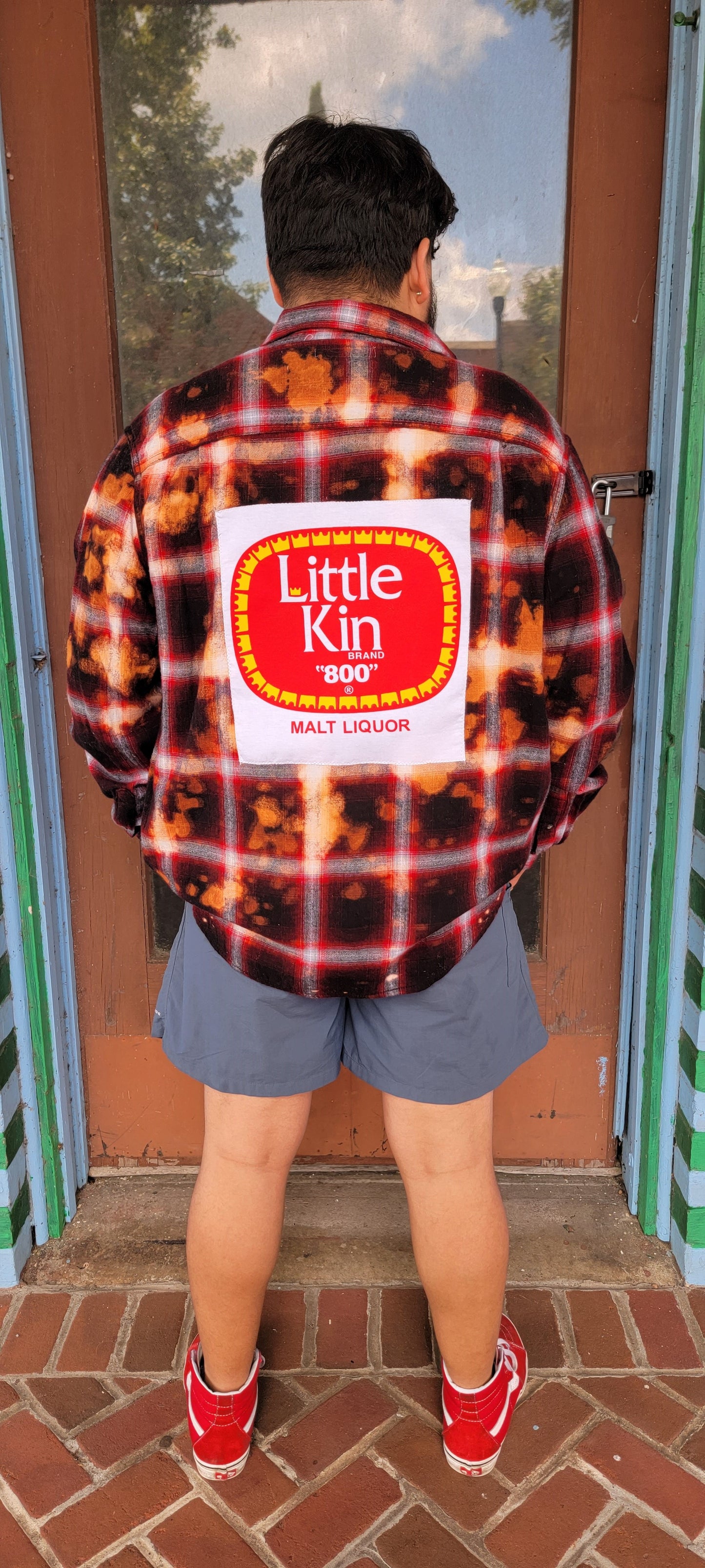 Widespread Panic Little Kin Bleached Flannel Size 2XL