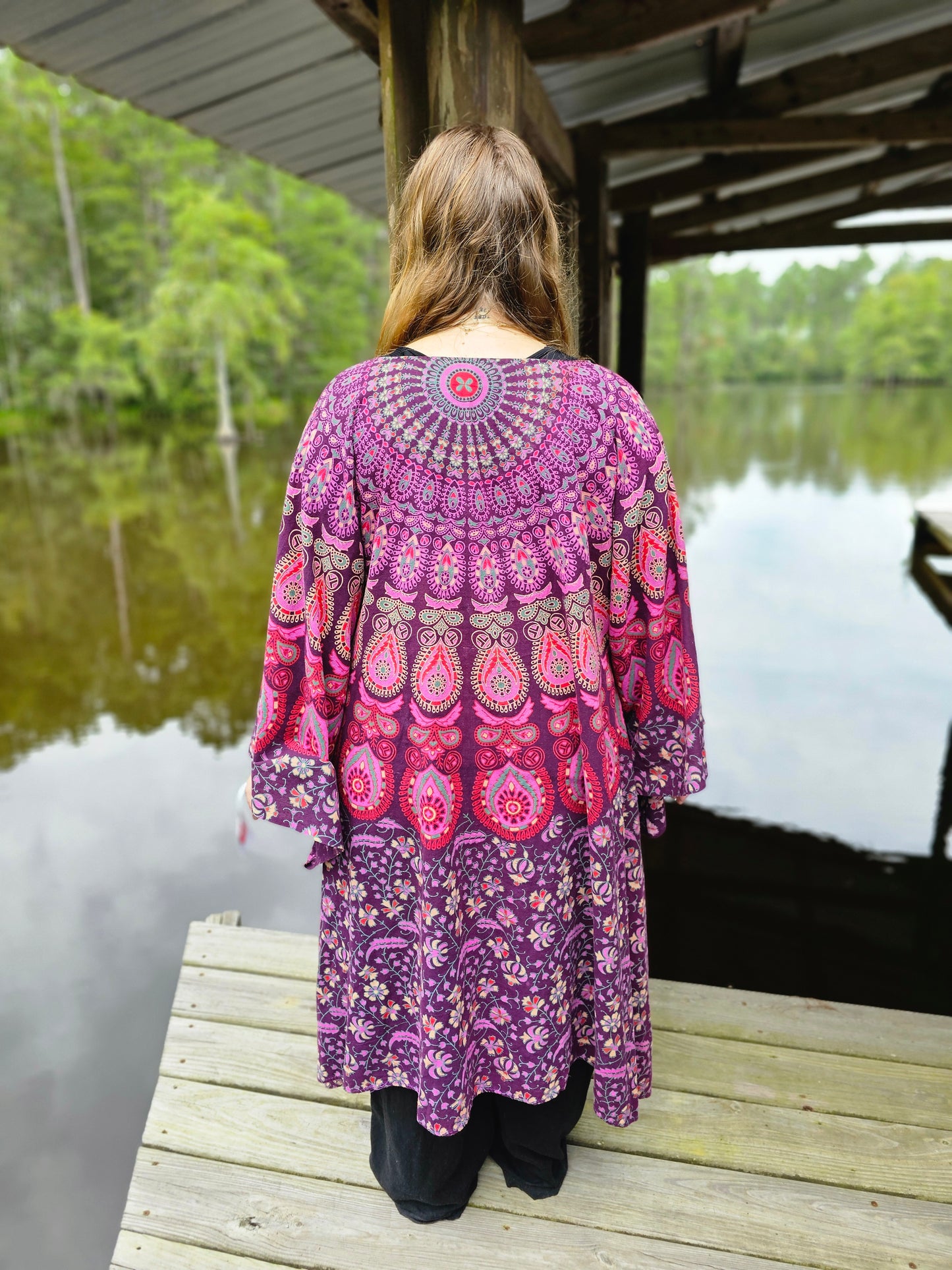 Purple Mandala Robe