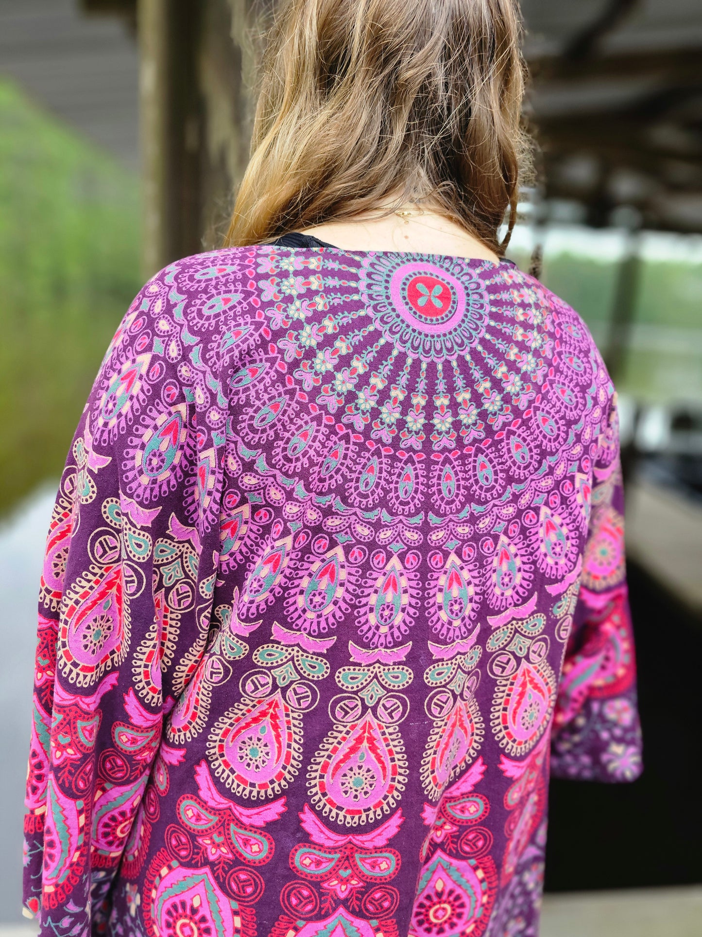 Purple Mandala Robe