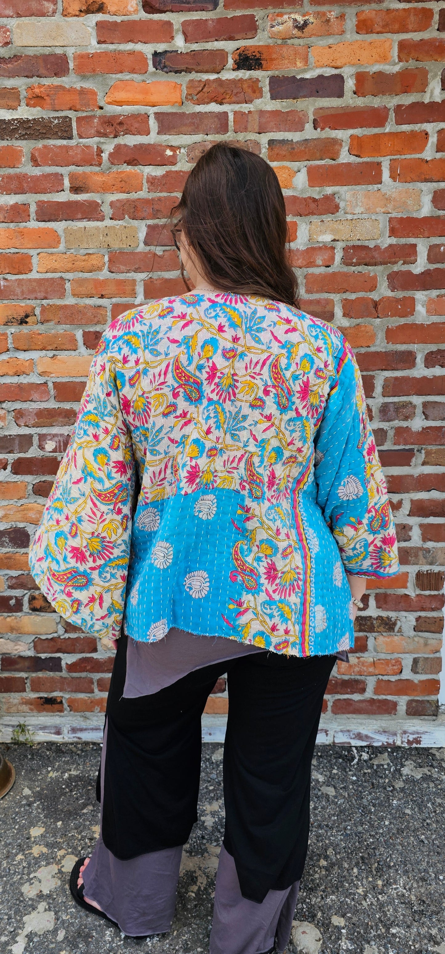 Kantha Waistcoat 1119
