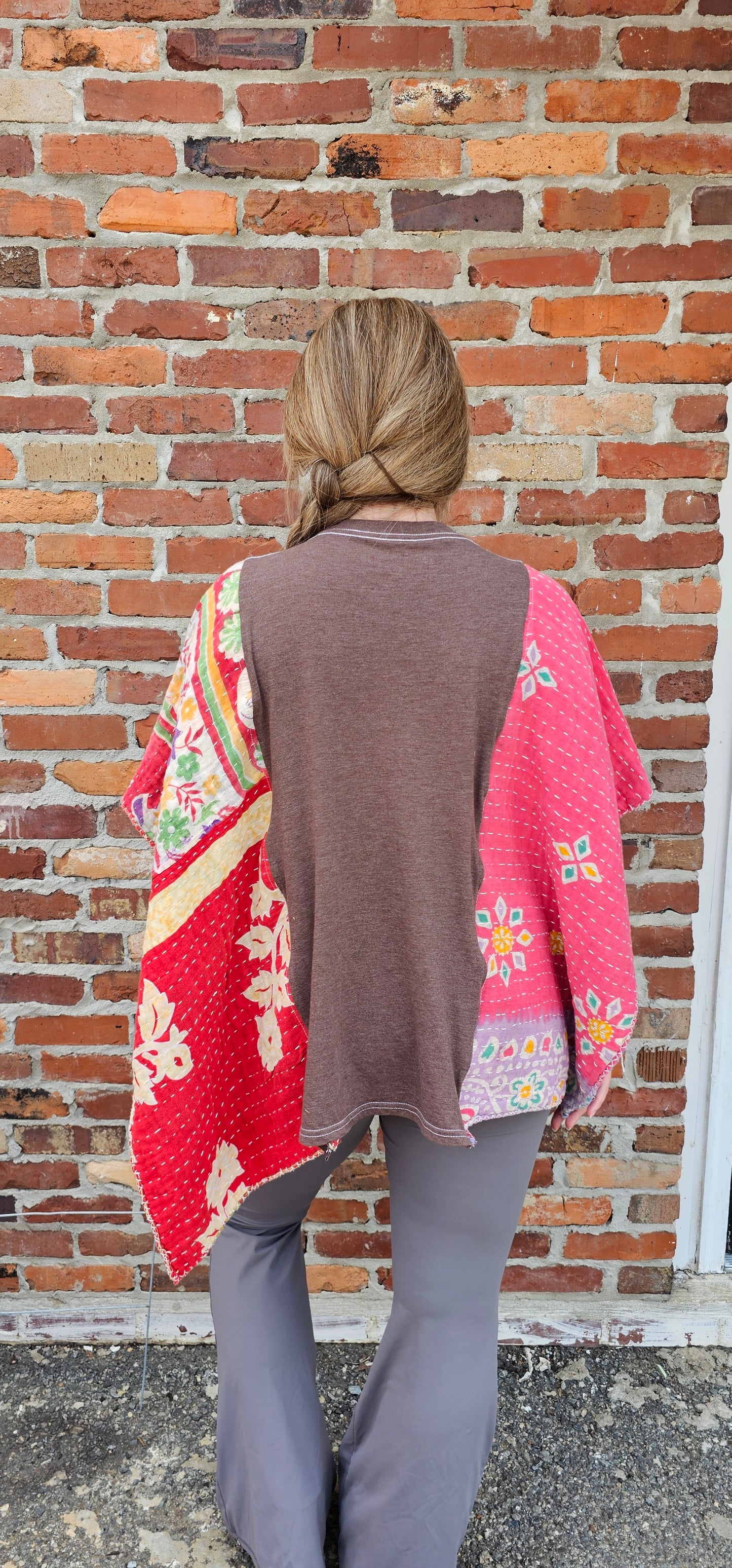 Jimi Hendrix Kantha Poncho 1138