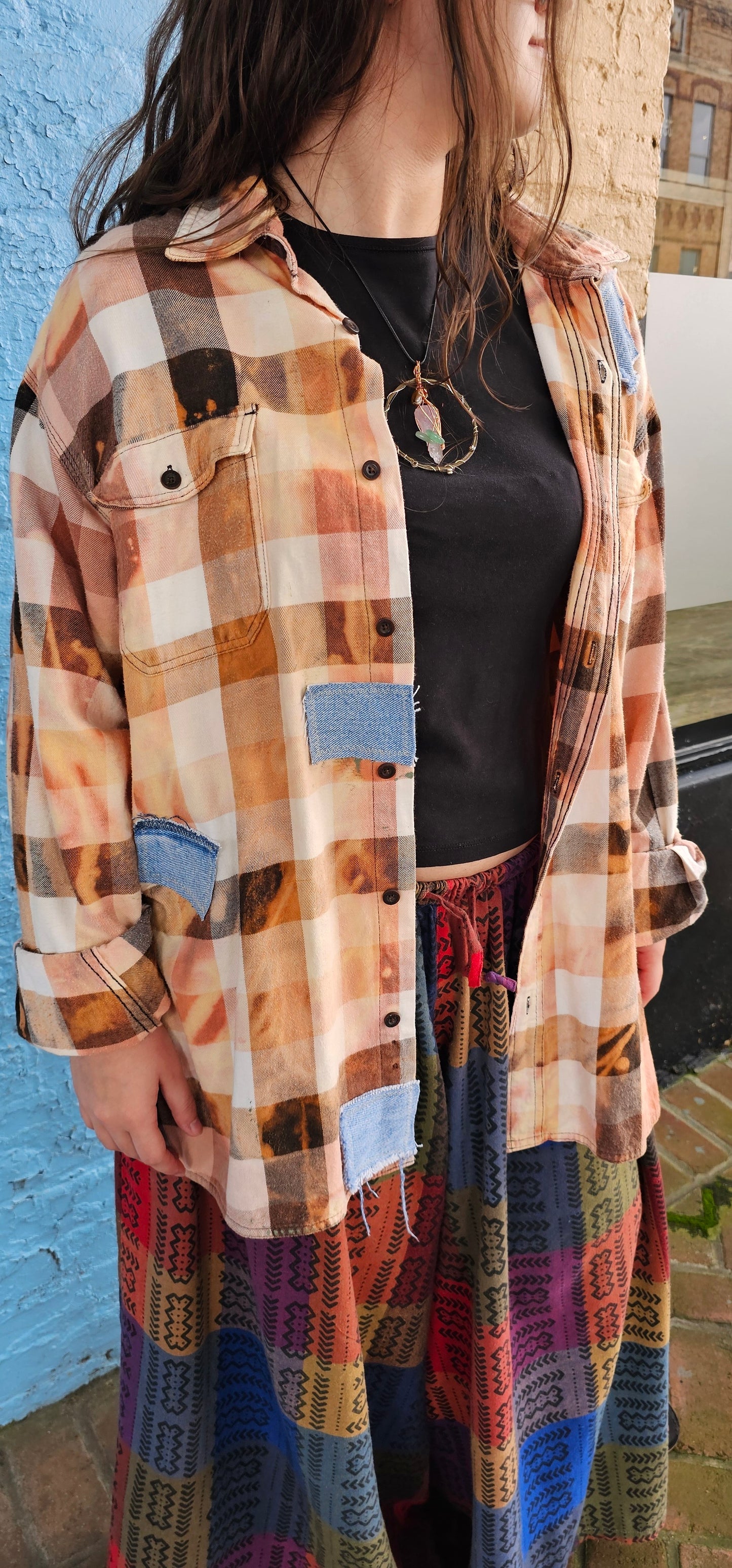 Freebird Bleached Flannel size 2XL