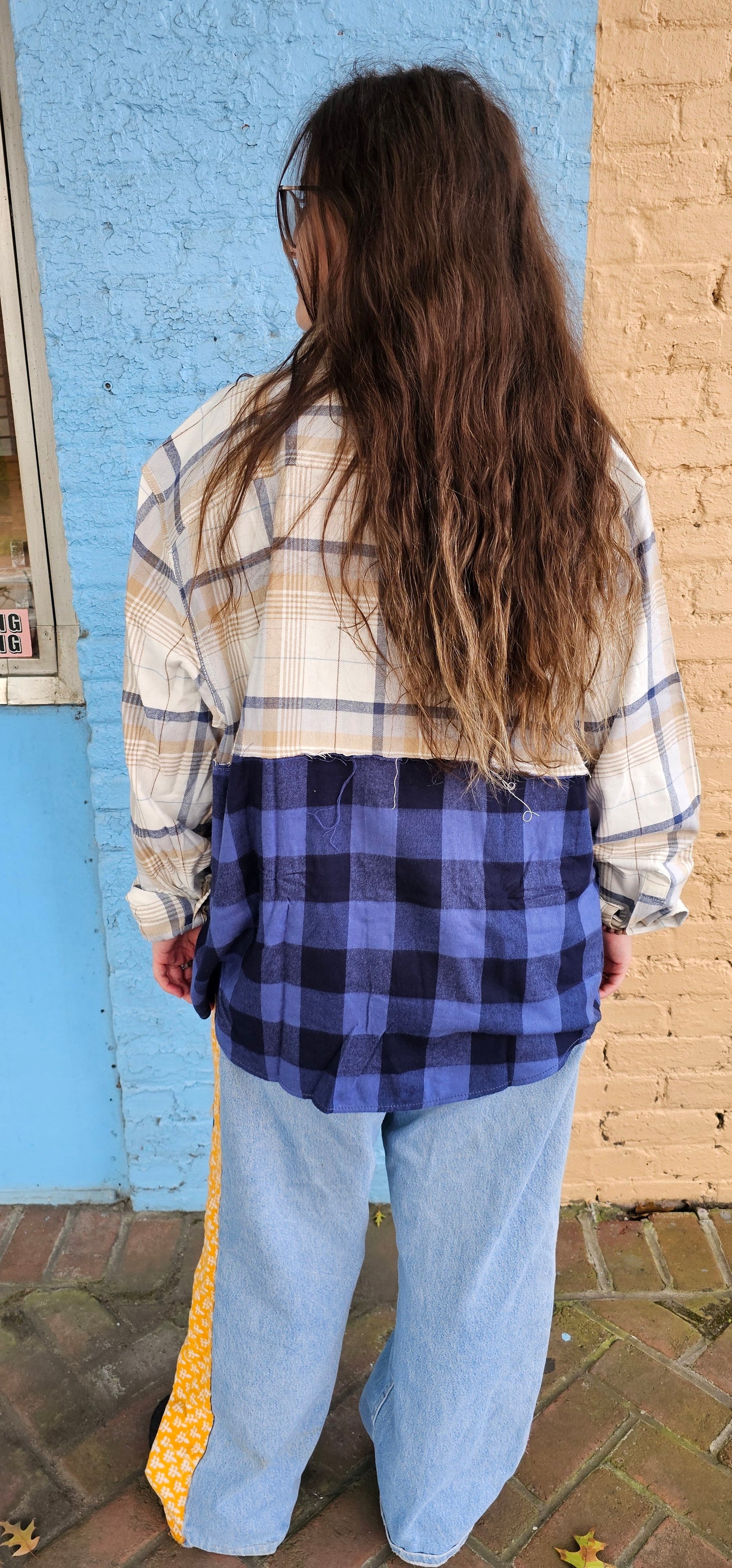 Reworked Split Flannel size XL 1257