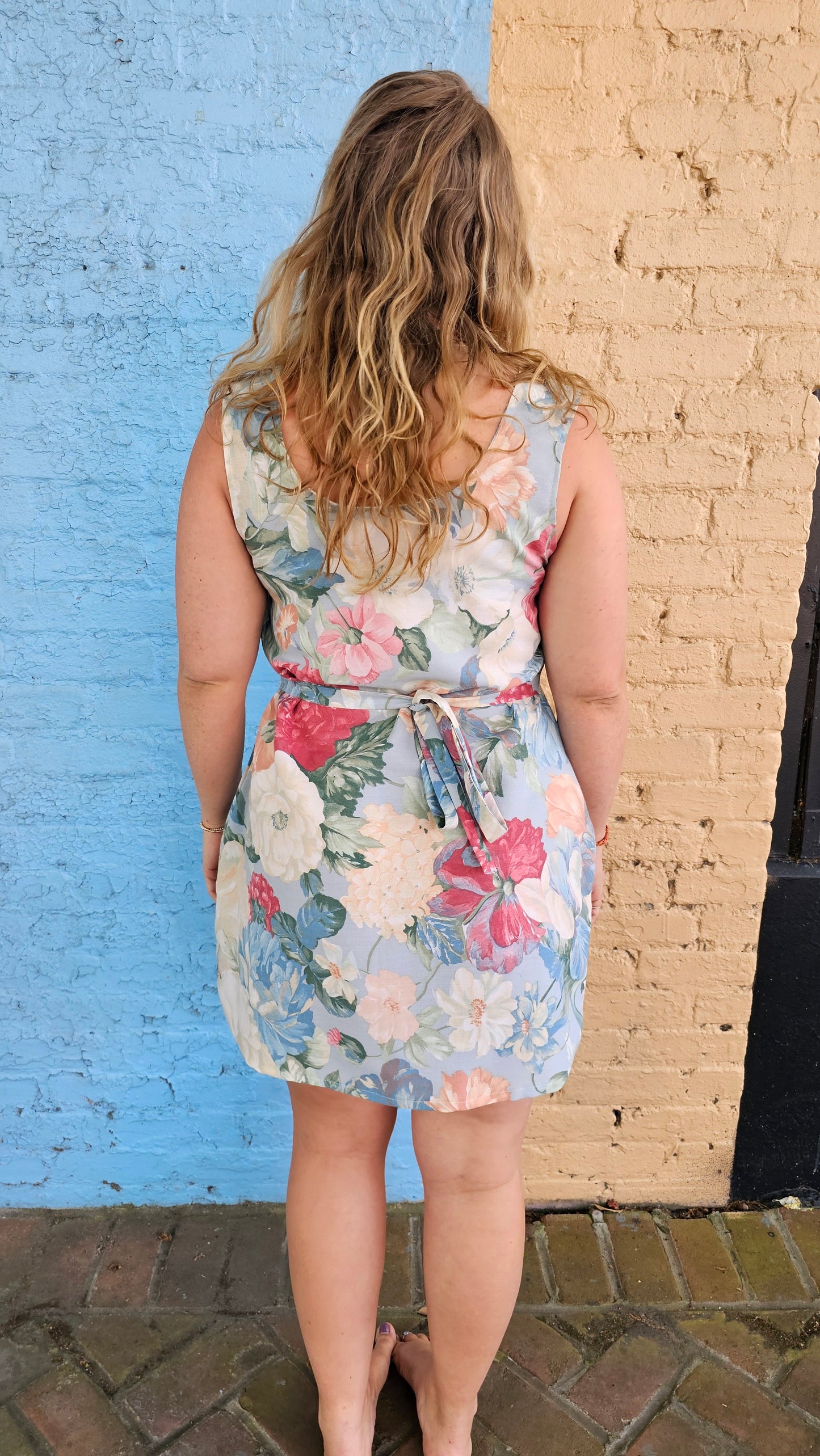 Floral Frock size Medium #1381