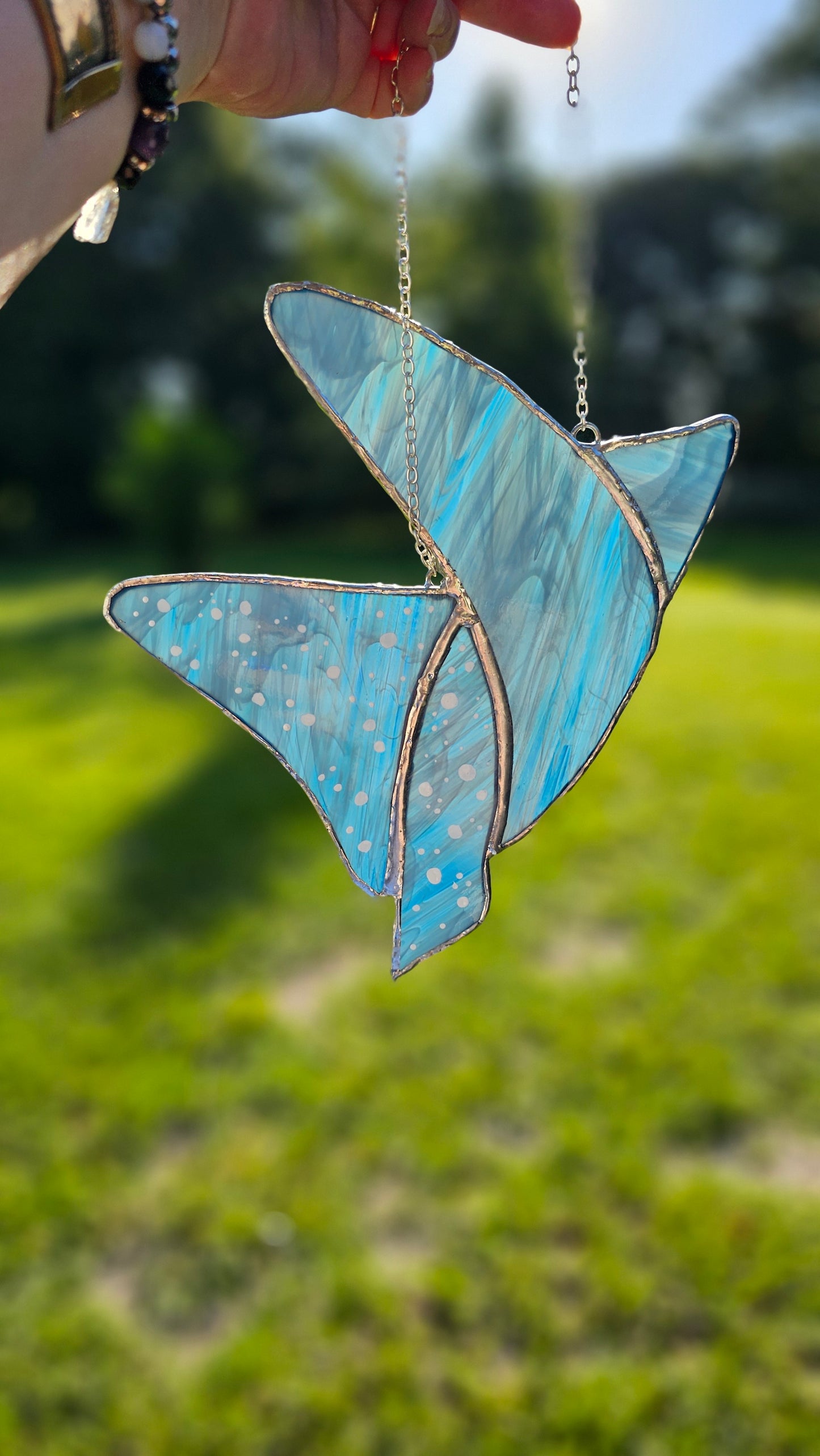 Stained Glass Large Stingray