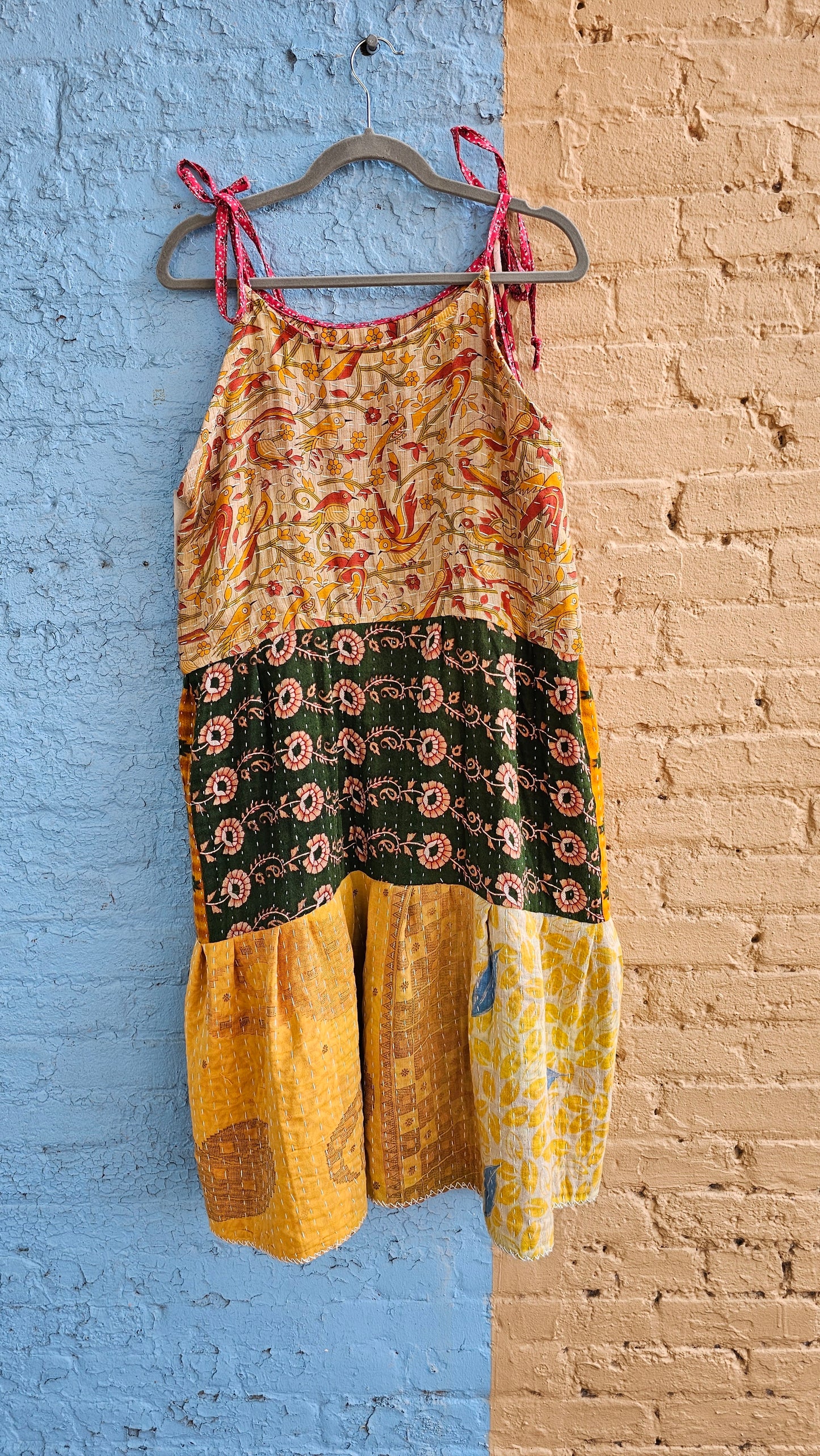 Kantha Meadow Dress #1455