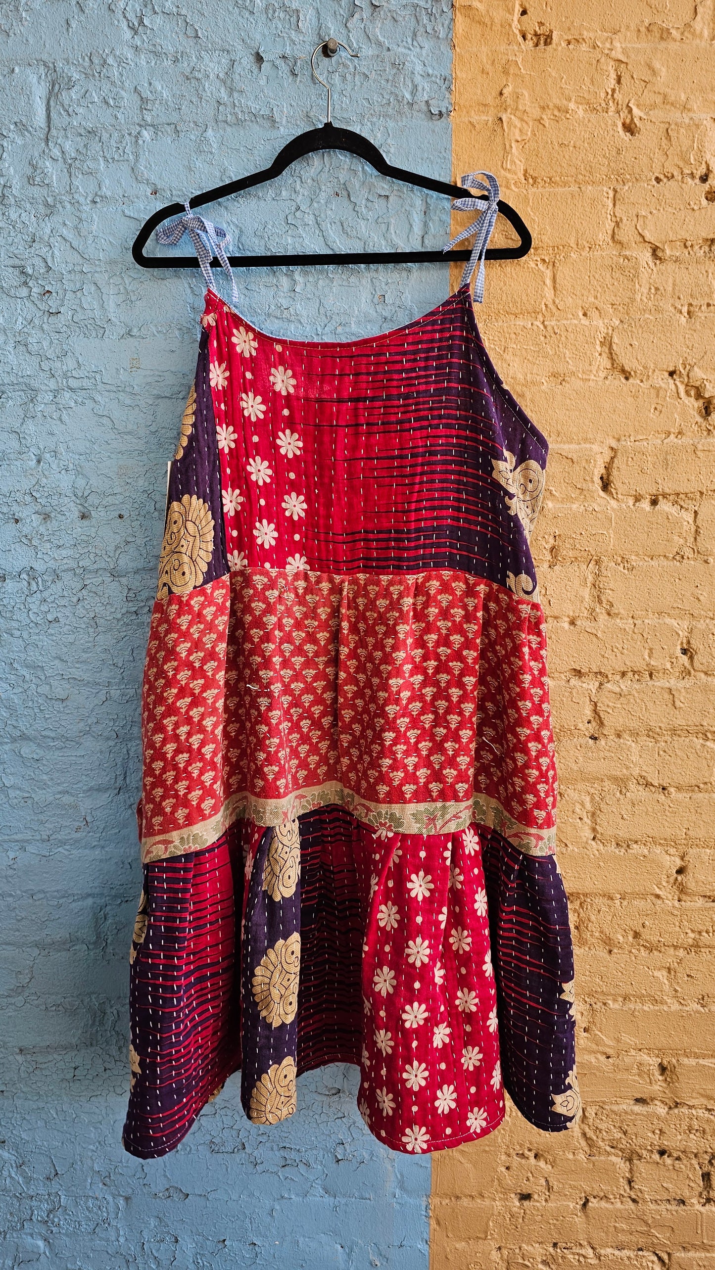Kantha Meadow Dress #1460