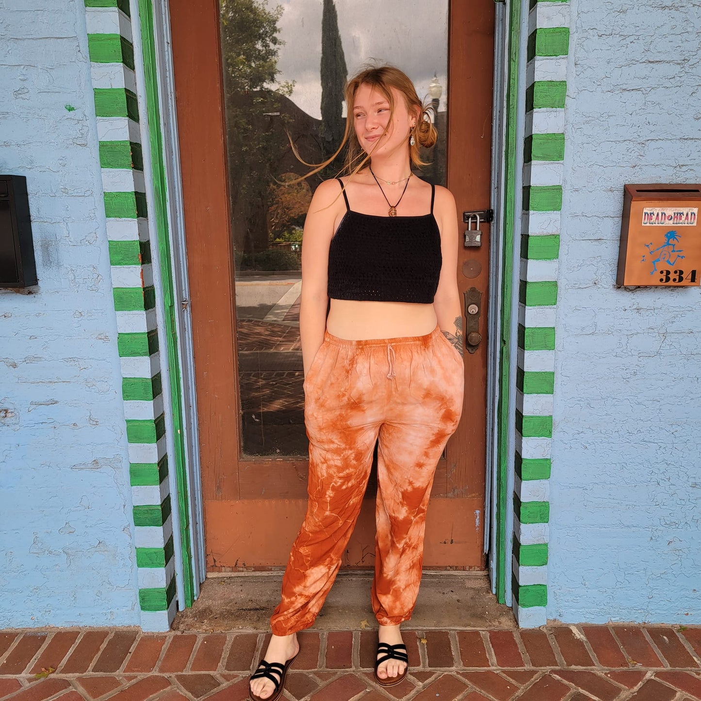Tie Dye Yoga Massage Pants