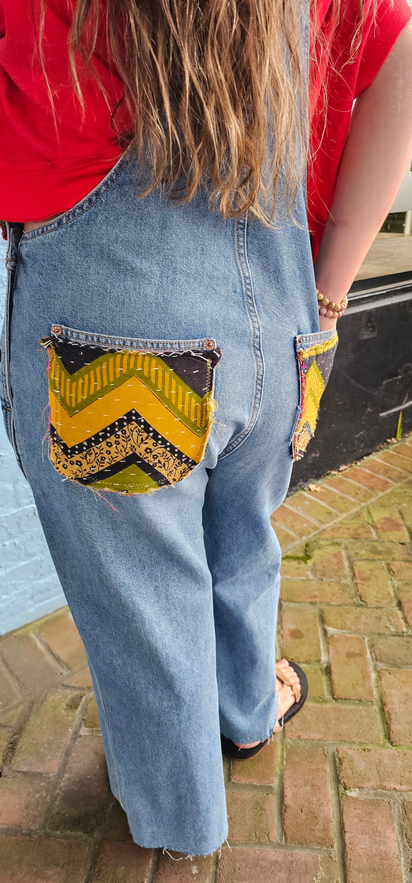 Billy Strings BMFS Upcycled Overalls