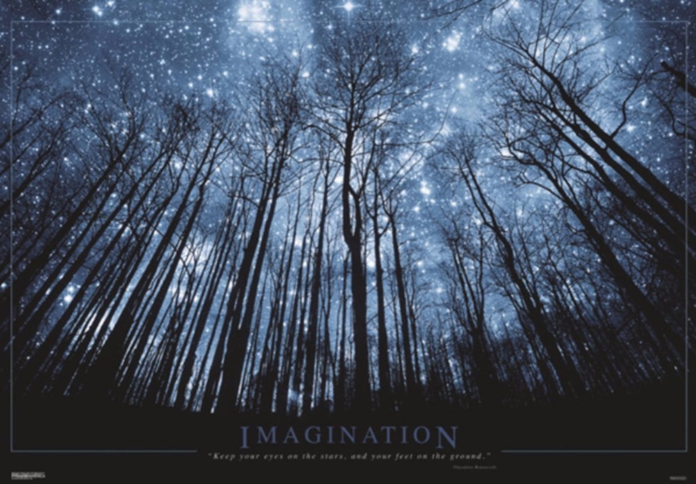 Starry Sky- Imagination Poster