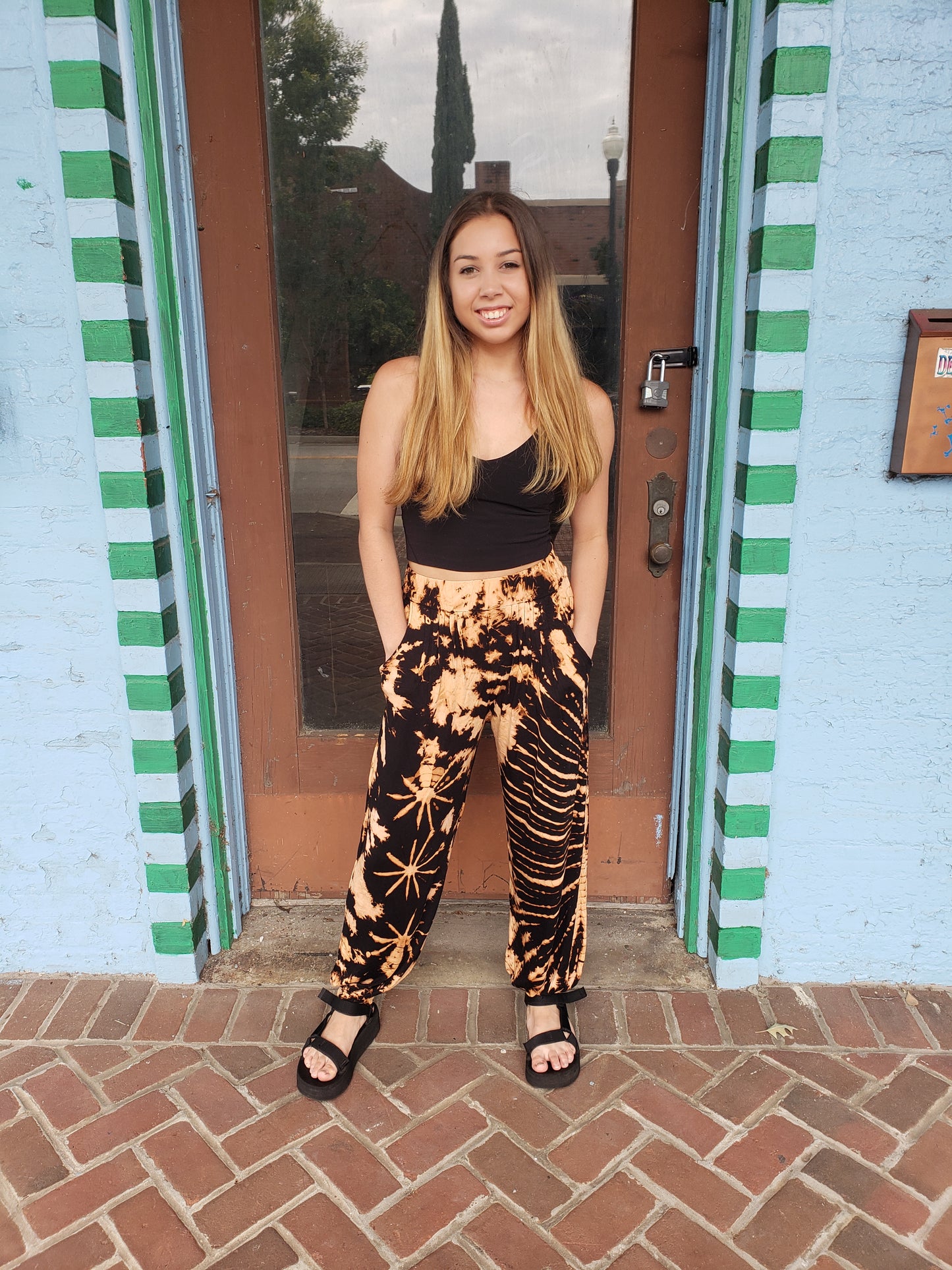 Tie-Dye Harem Pants