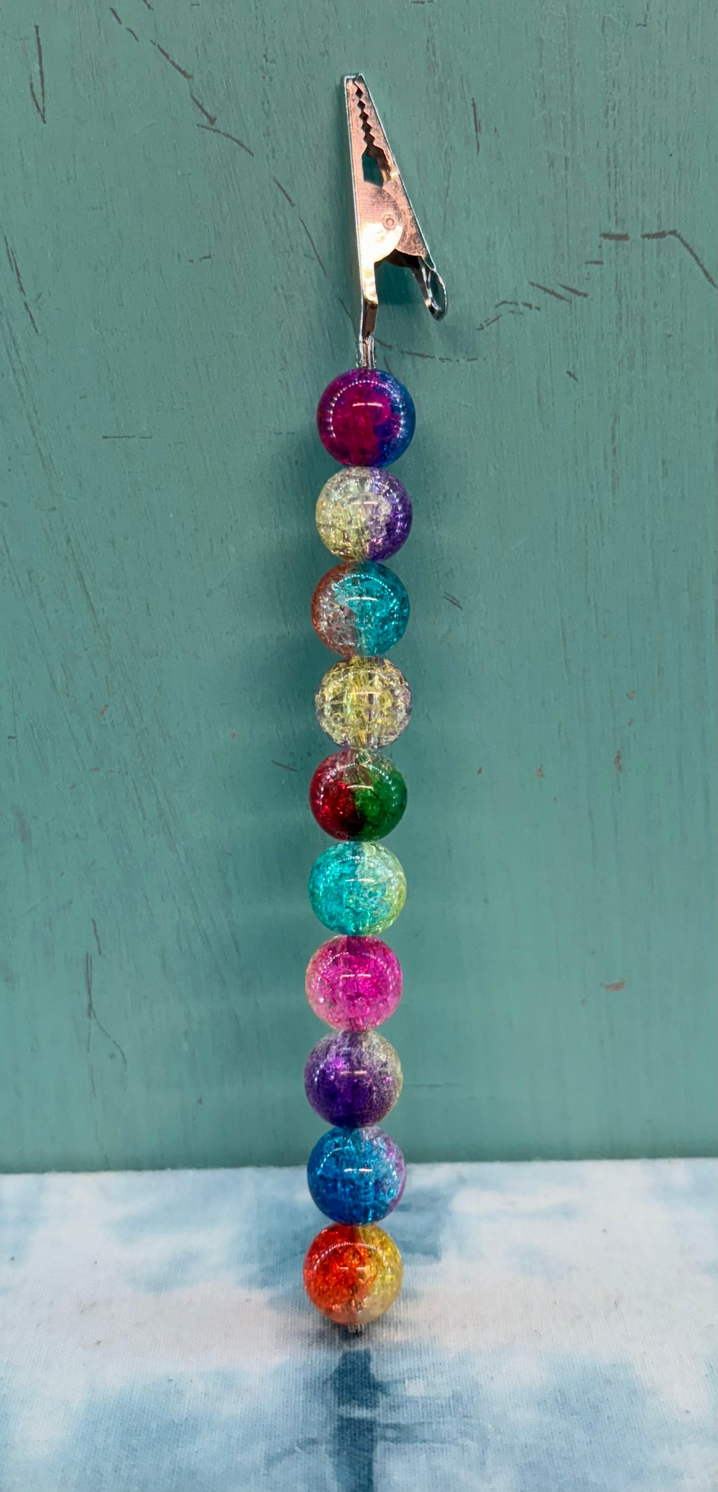 Beaded Alligator Clips