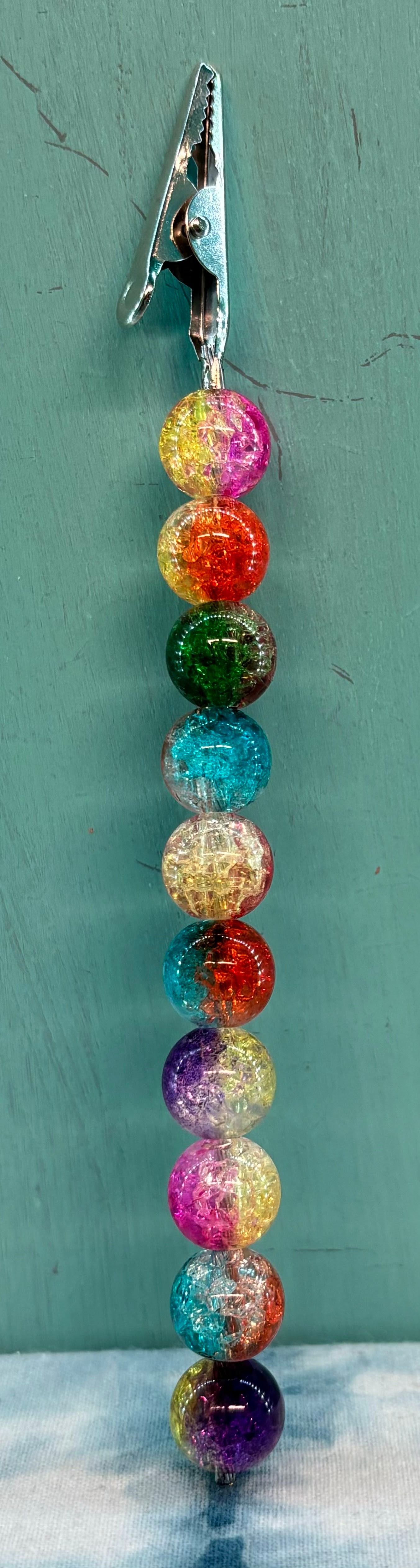 Beaded Alligator Clips