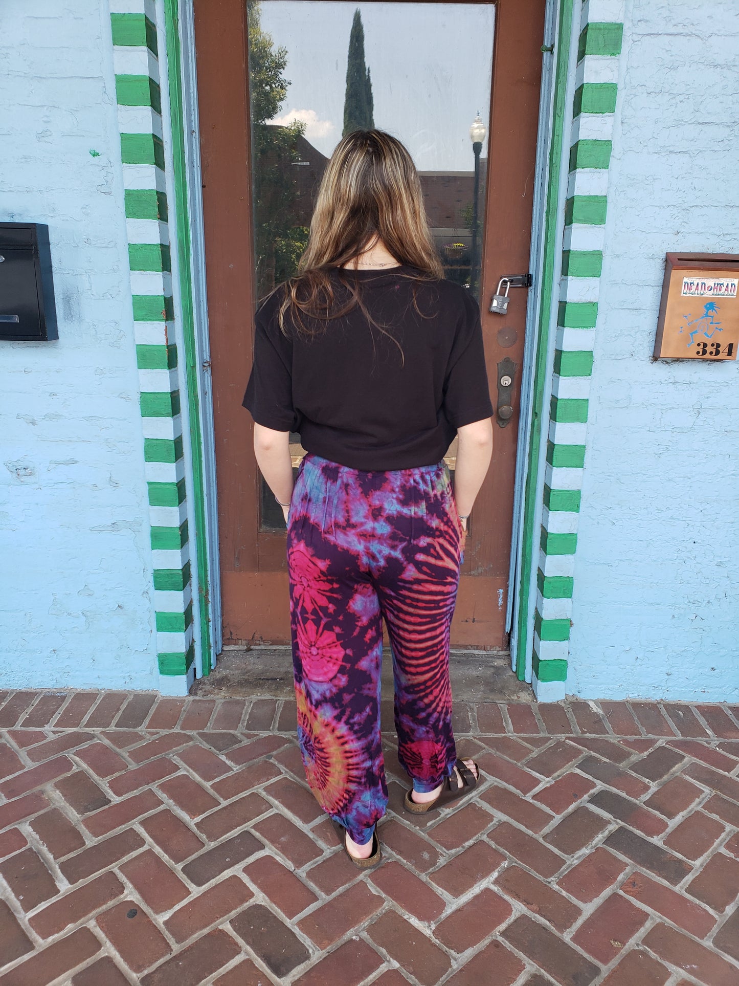 Tie-Dye Harem Pants