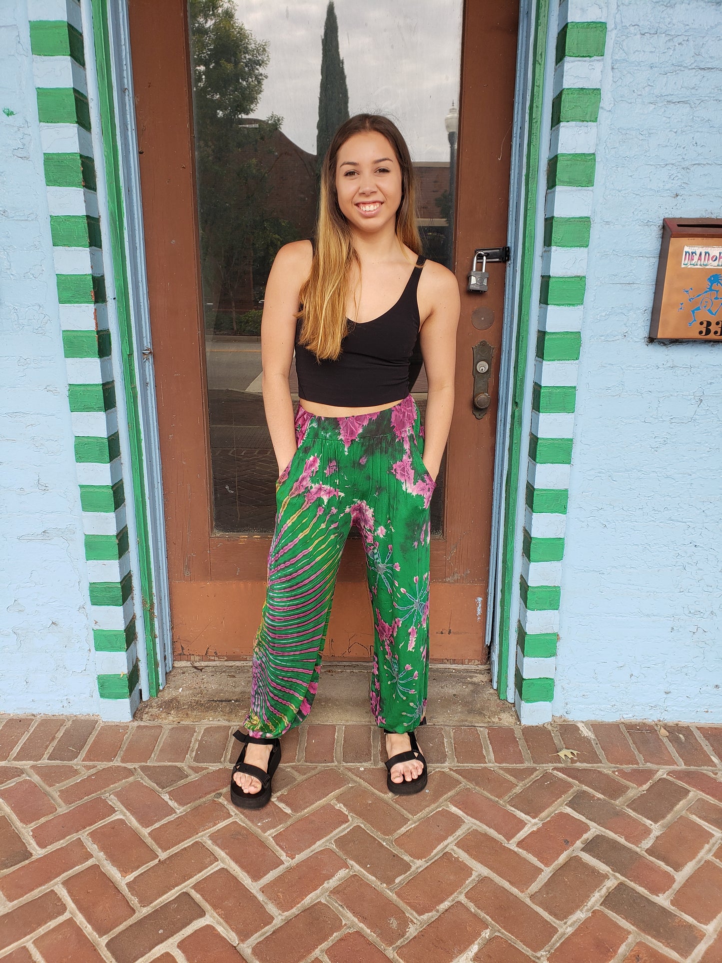 Tie-Dye Harem Pants