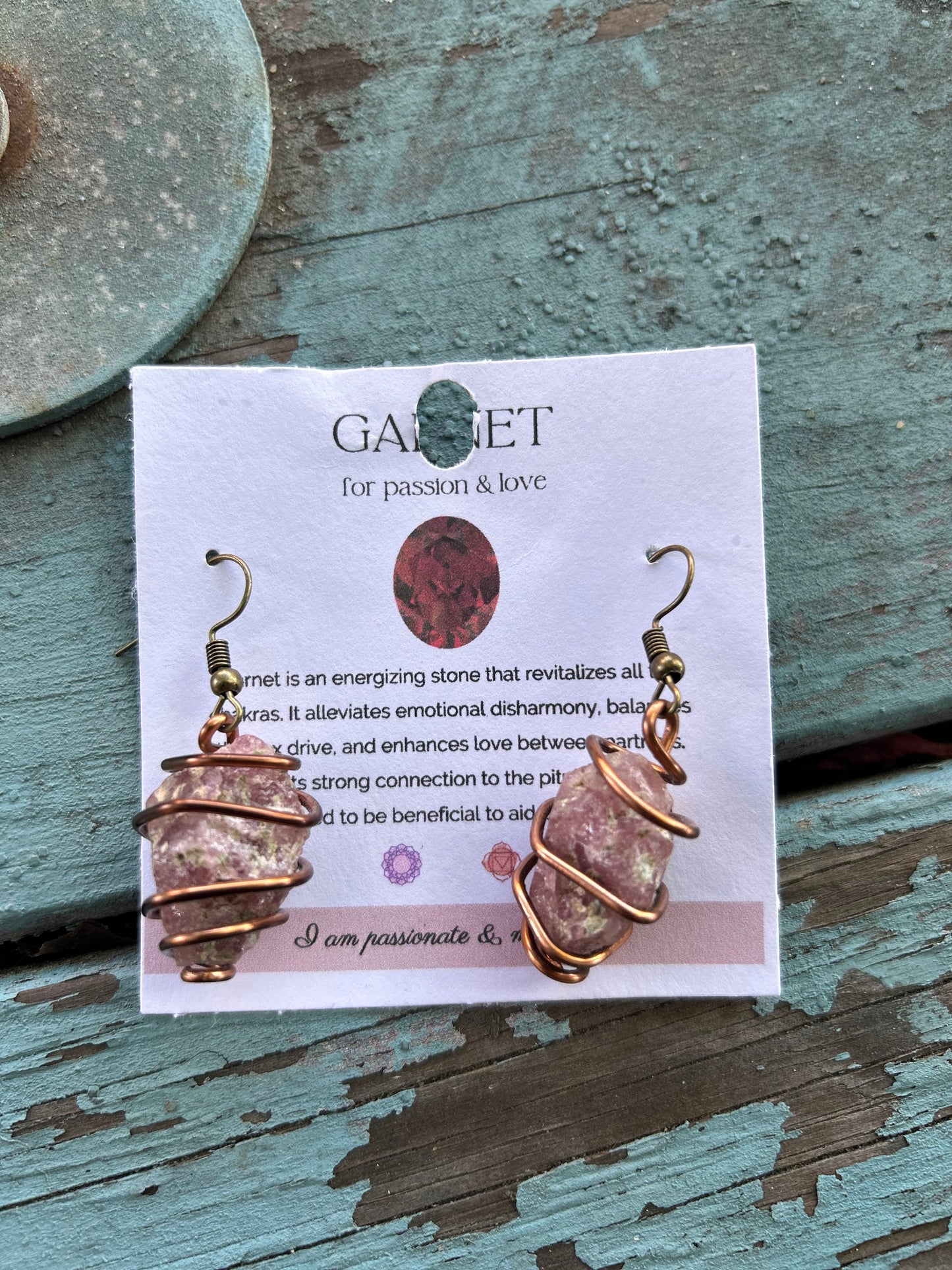 Garnet Earrings
