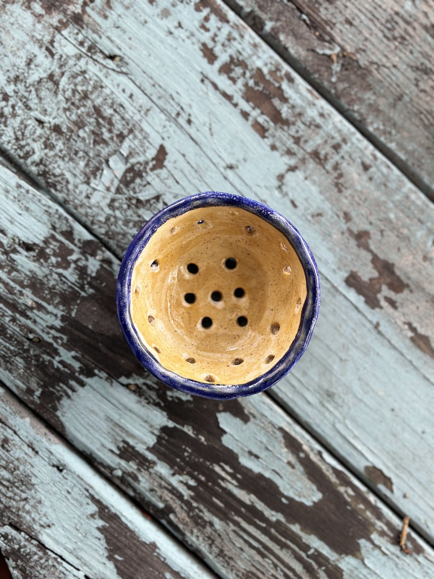 Handmade Pottery Berry Bowl