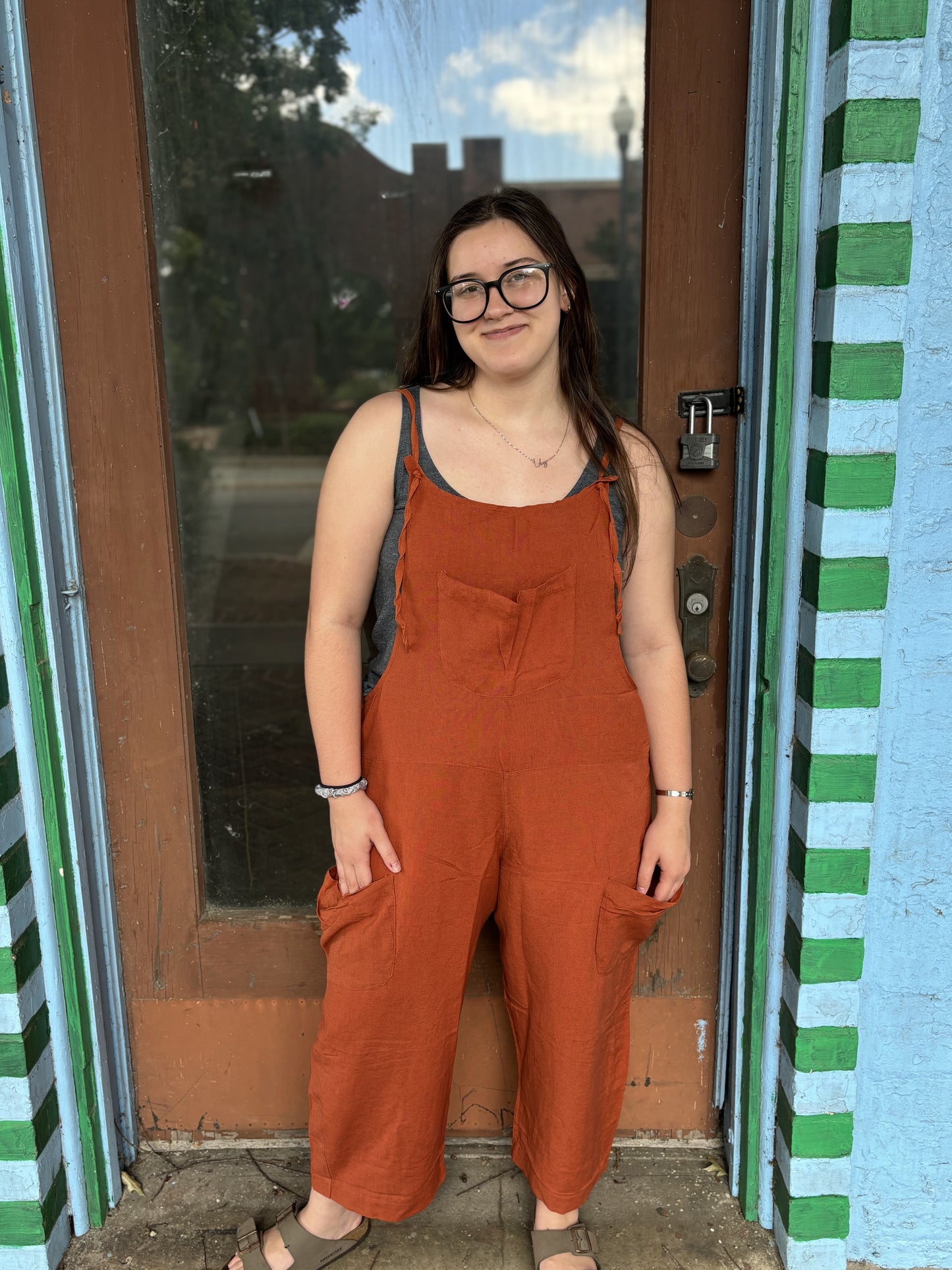 Slouch Hemp Overalls
