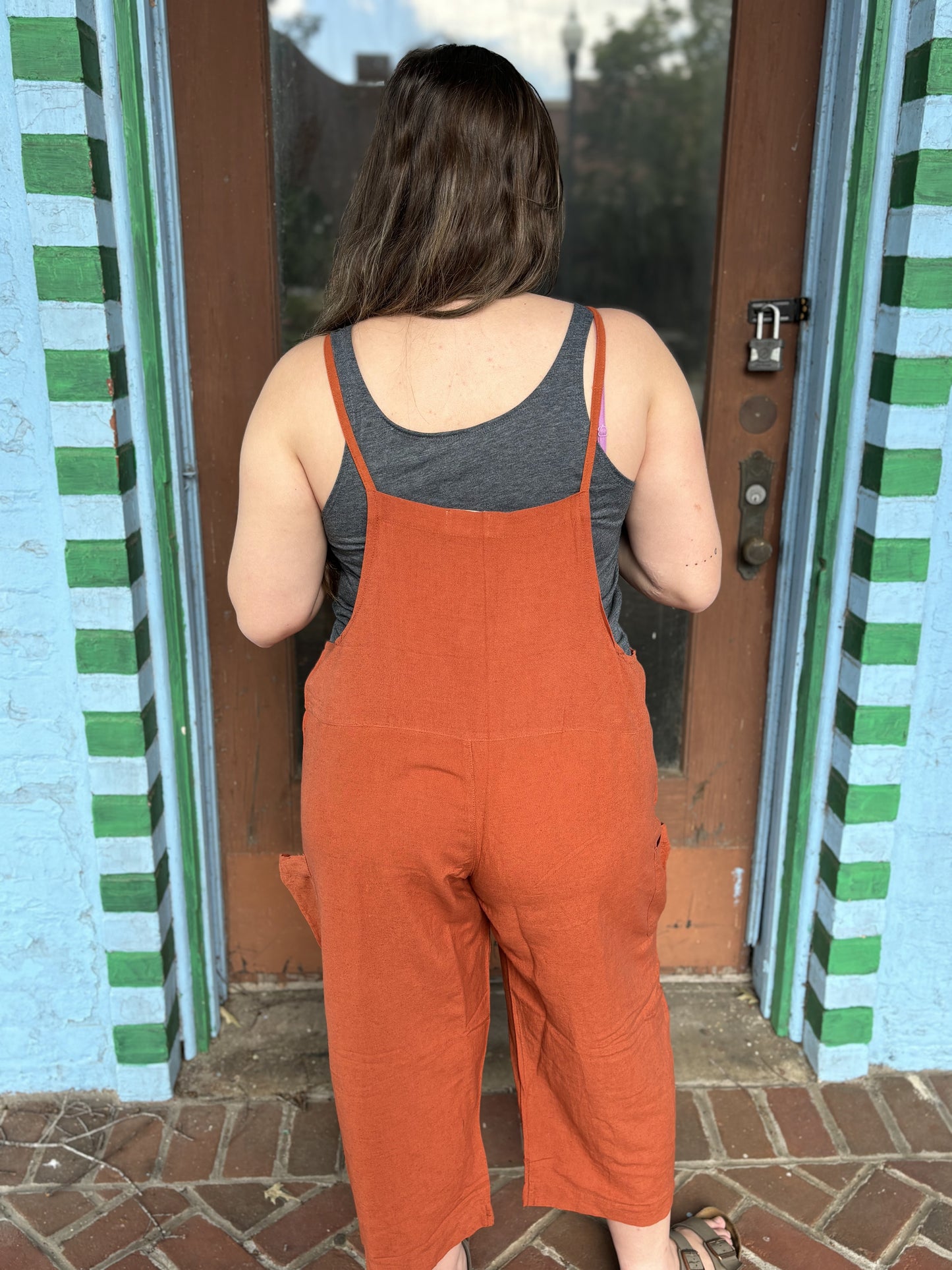 Slouch Hemp Overalls