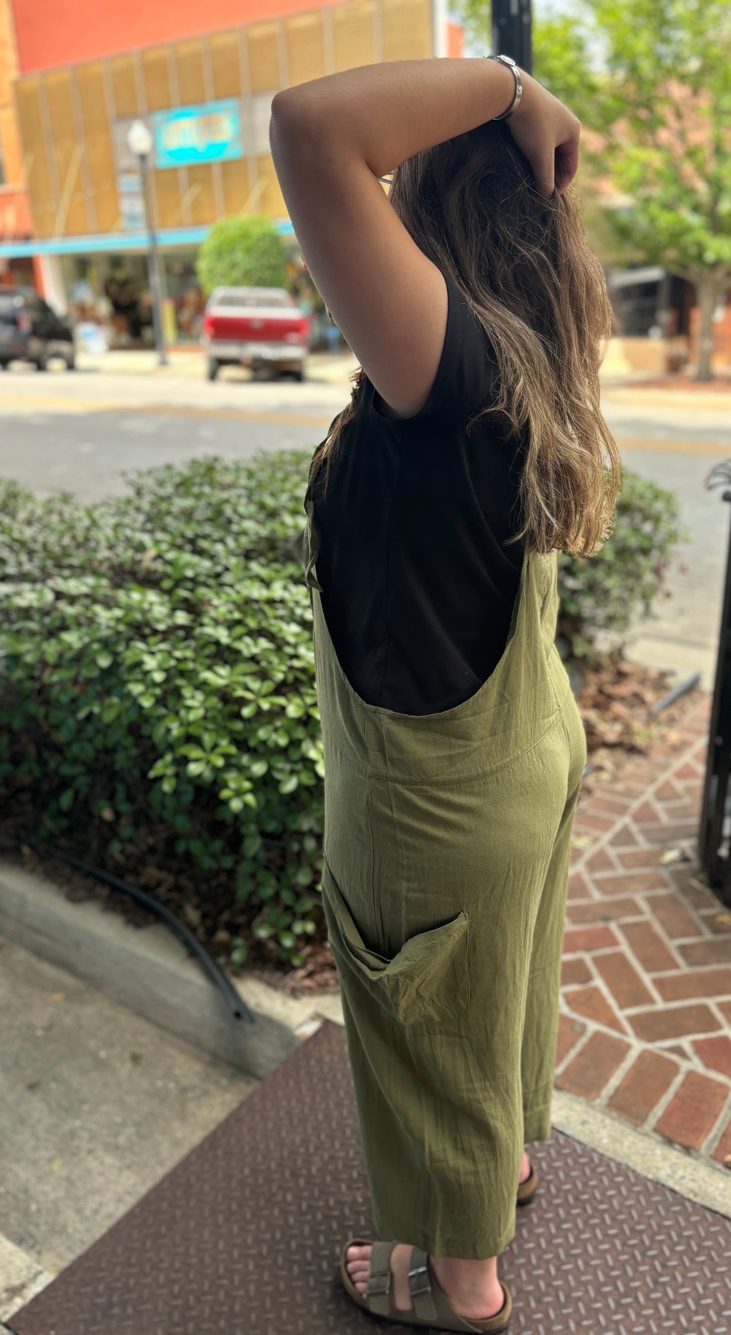 Soul Flower Hemp Overalls