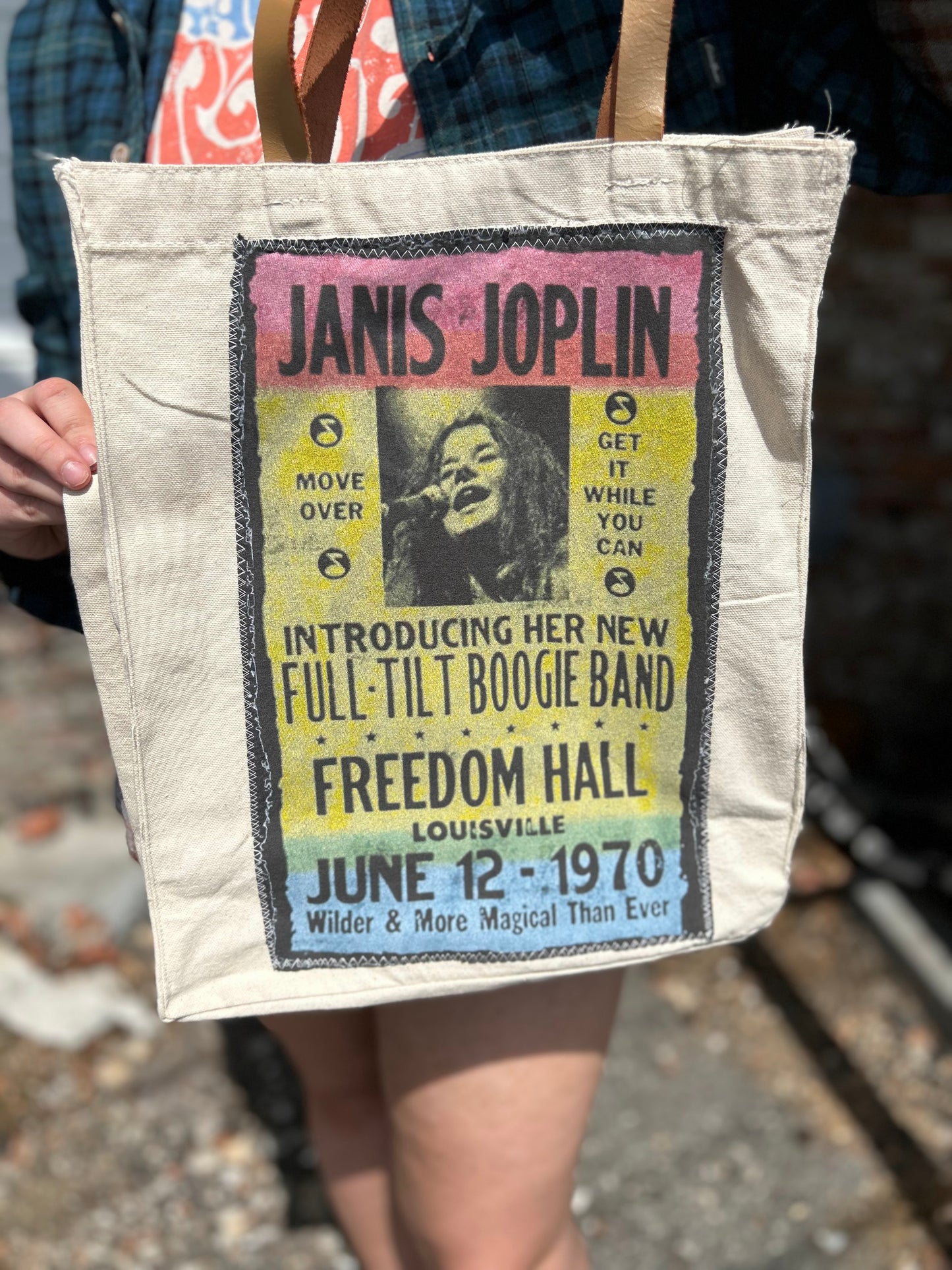 Janis Joplin Market Bag