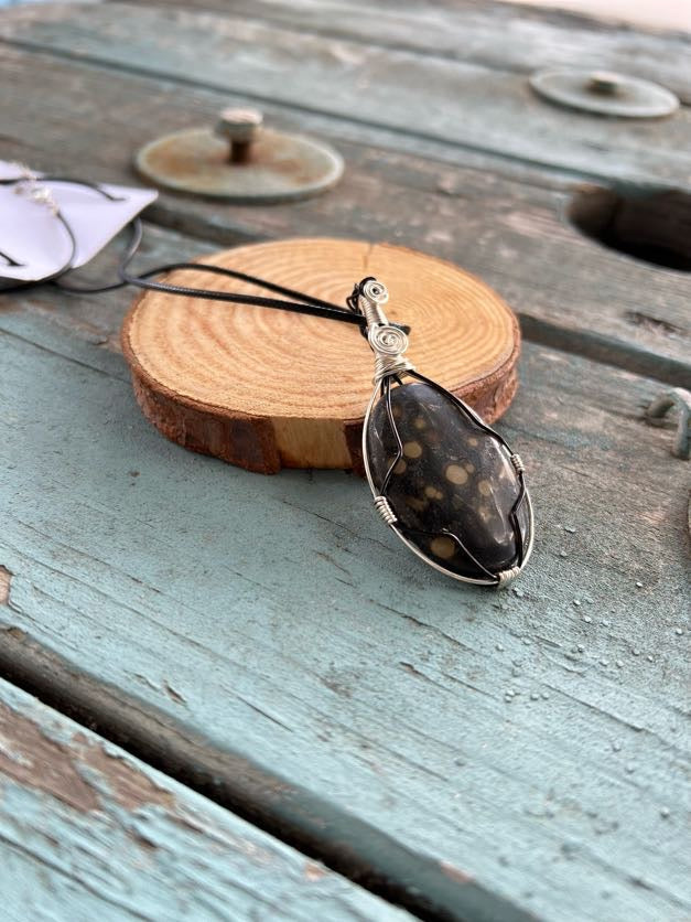 Septarian Nodule Necklace
