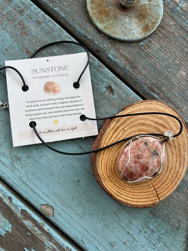 Sunstone Necklace