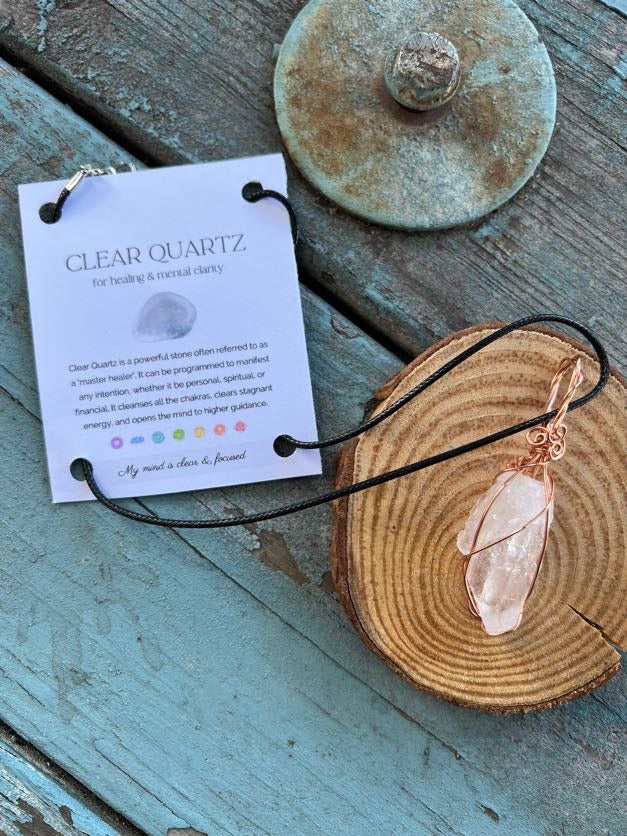 Clear Quartz Necklace