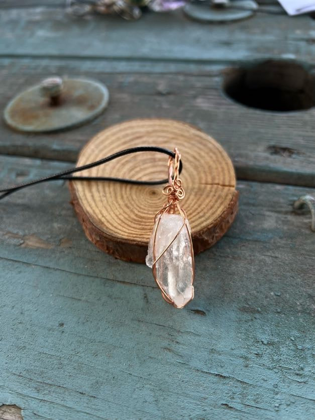 Clear Quartz Necklace