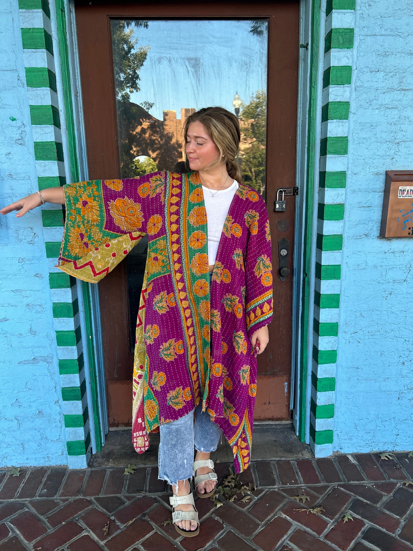 Kantha Kimono #867