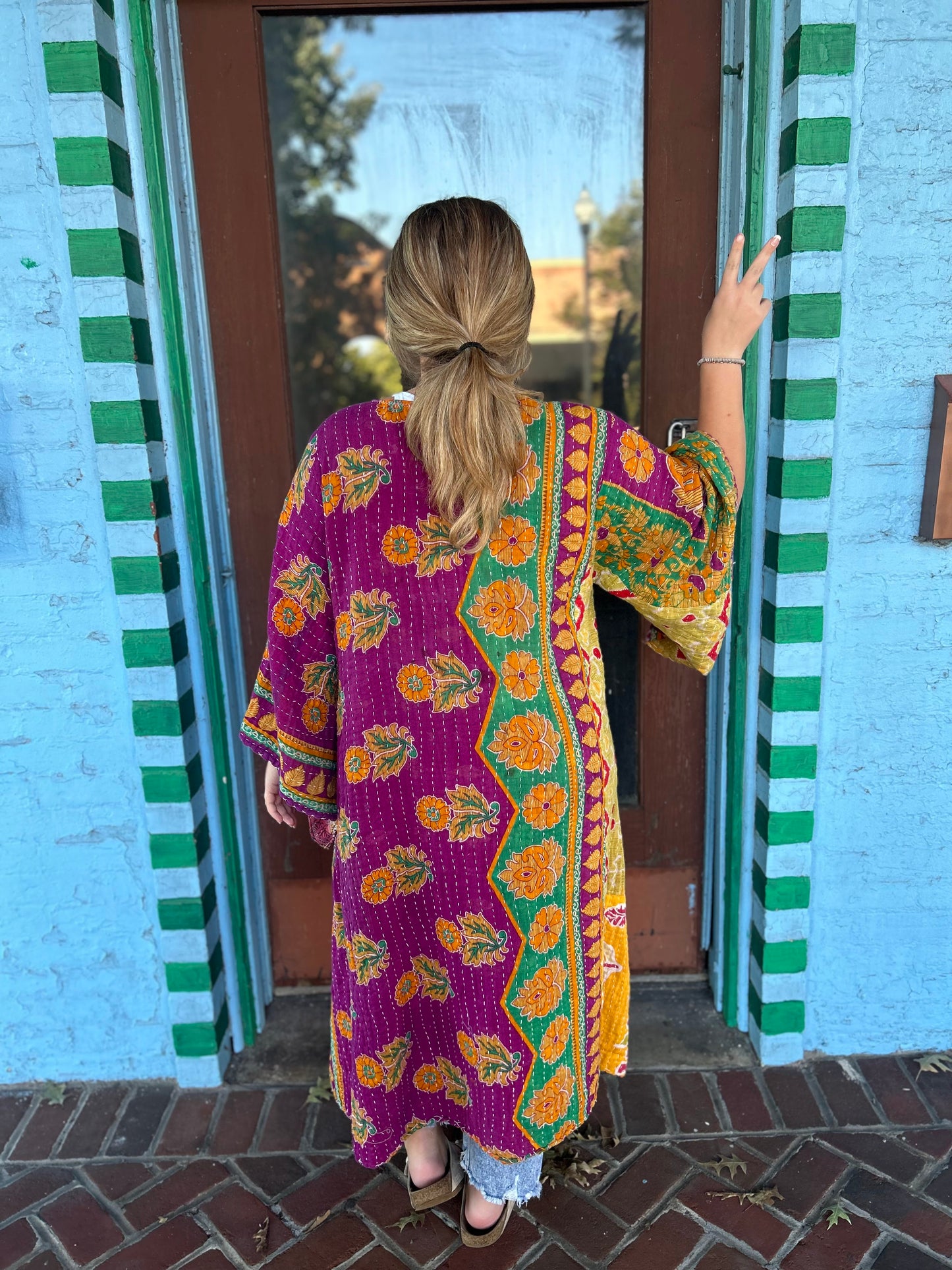 Kantha Kimono #867