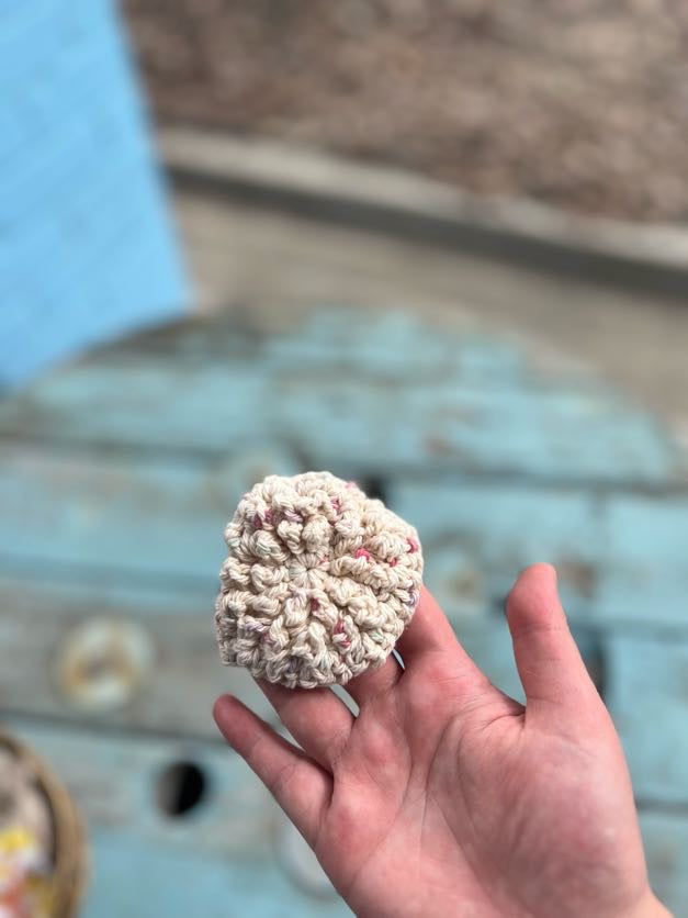 Crochet Face Scrubber