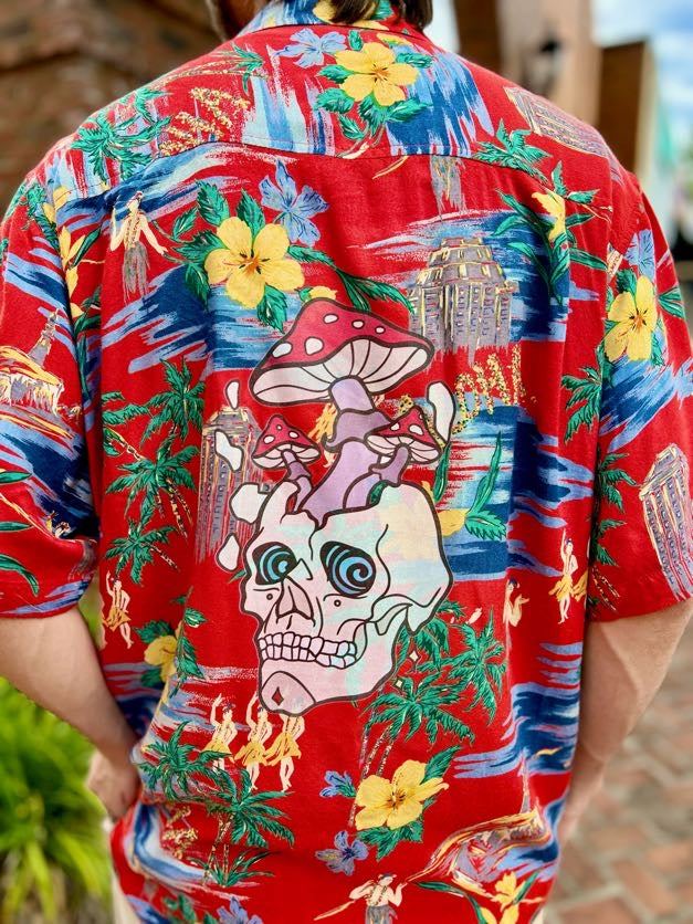 Psychedelic ALOHA Hawaiian Shirt