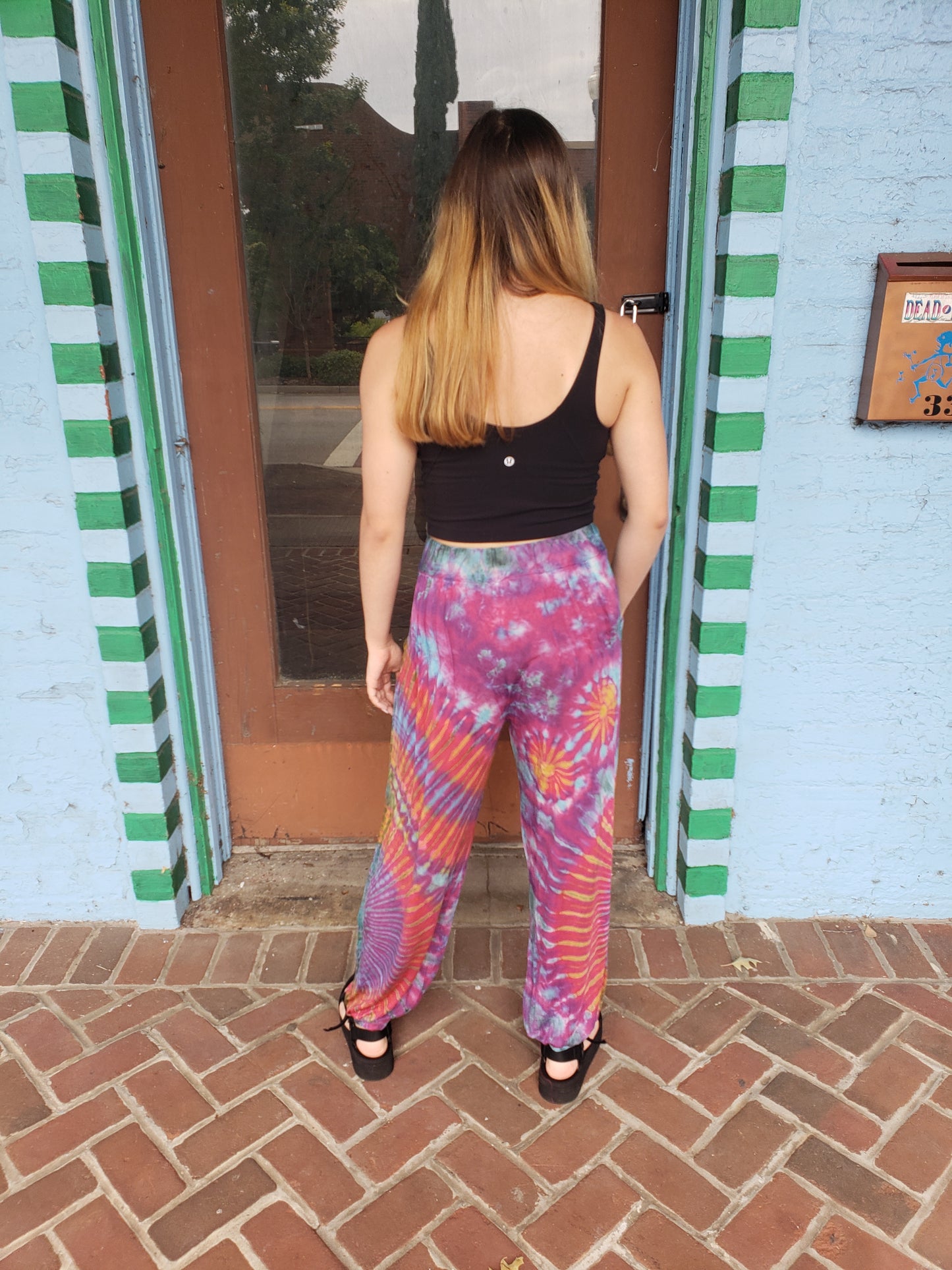 Tie-Dye Harem Pants