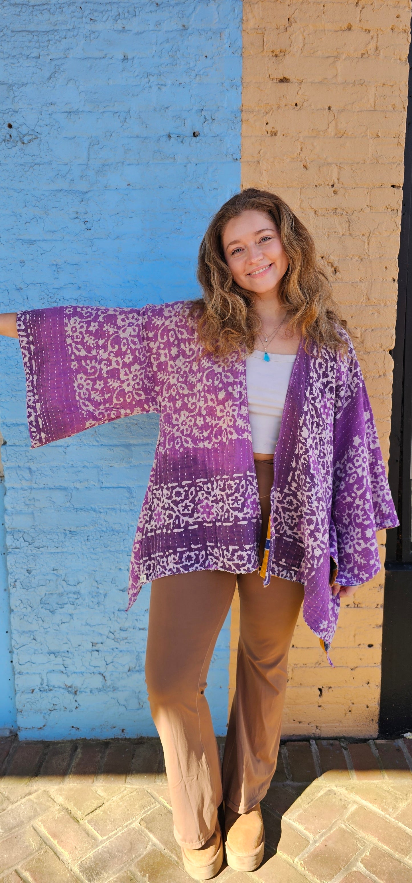 Kantha Cardigan 1096