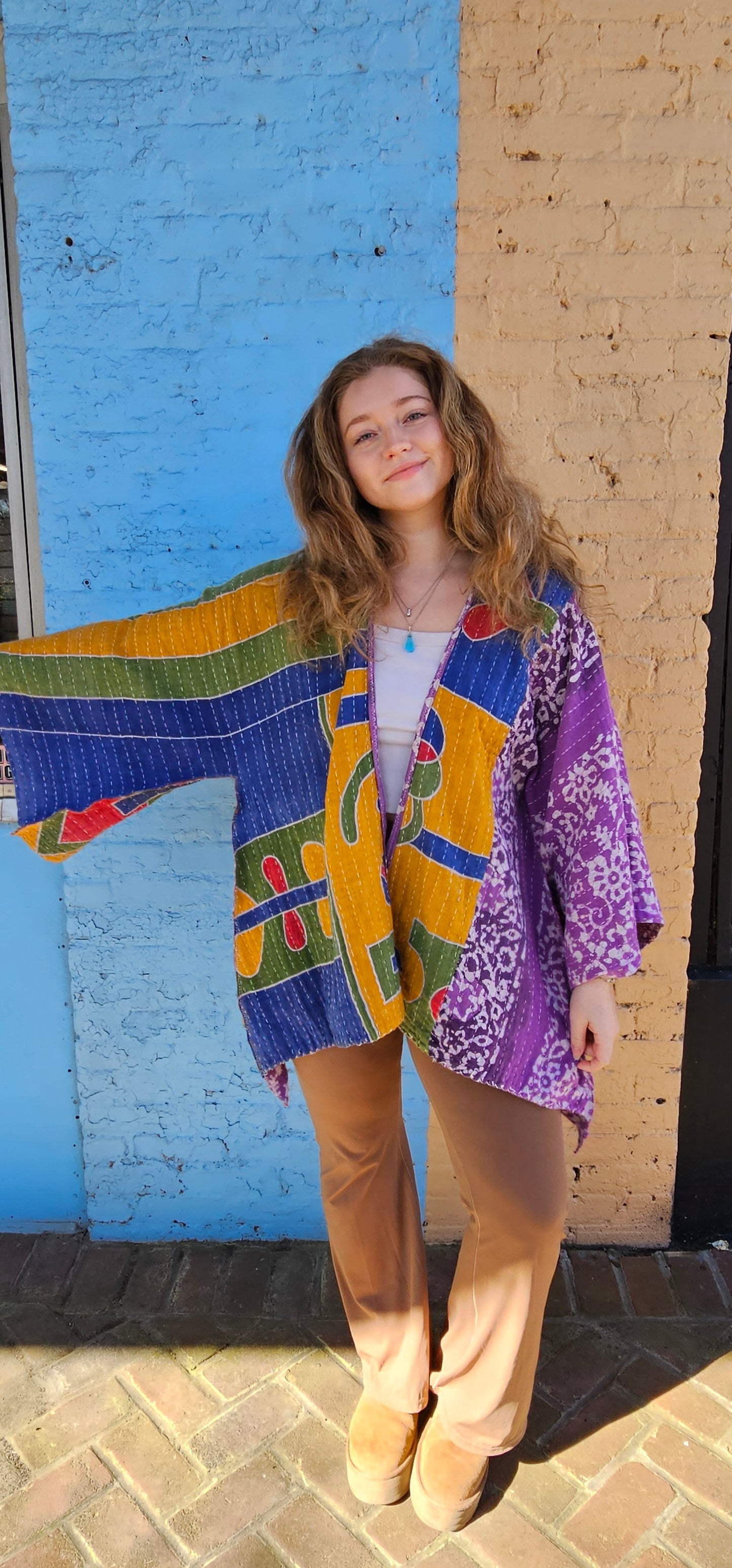 Kantha Cardigan 1096