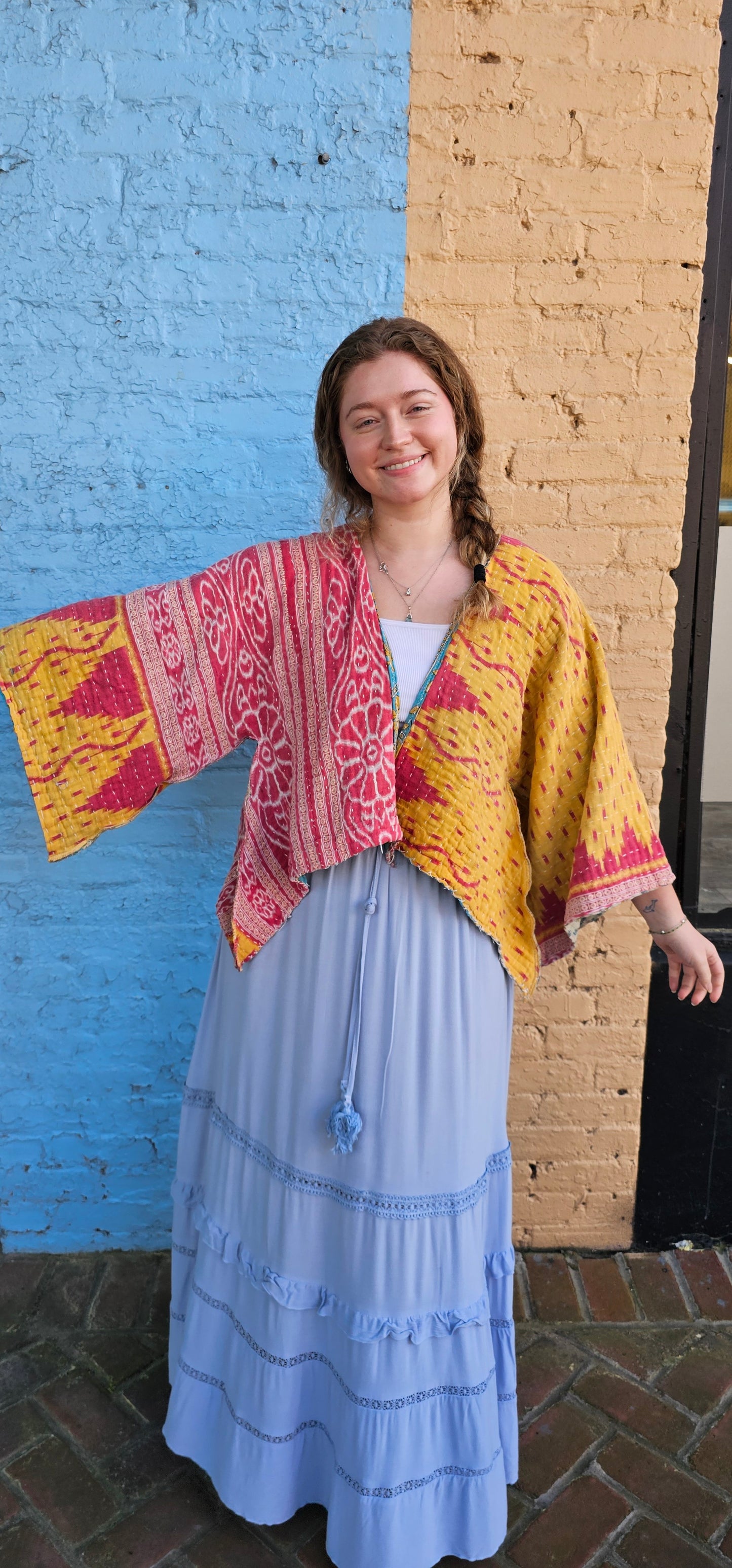 Kantha Waistcoat 1104