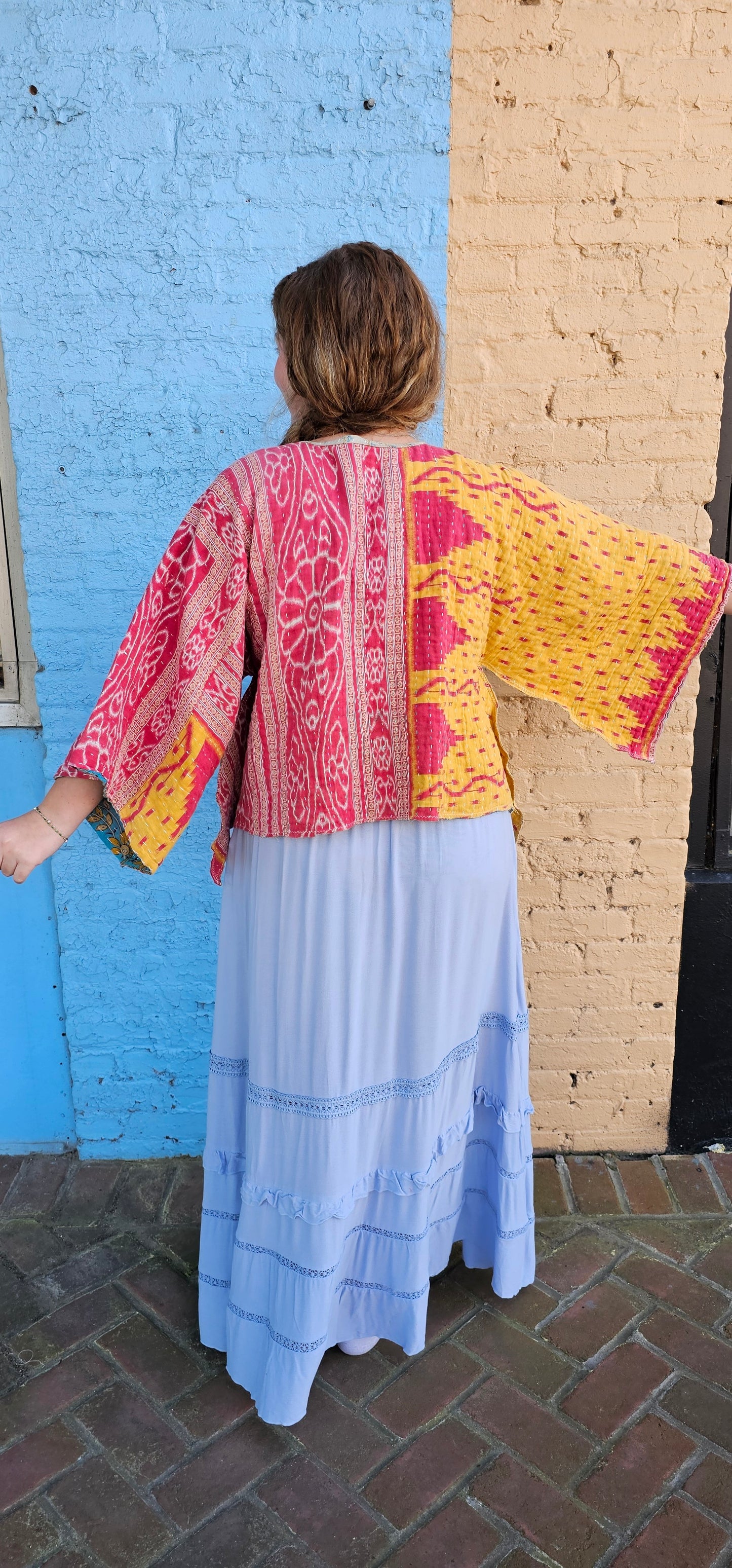 Kantha Waistcoat 1105