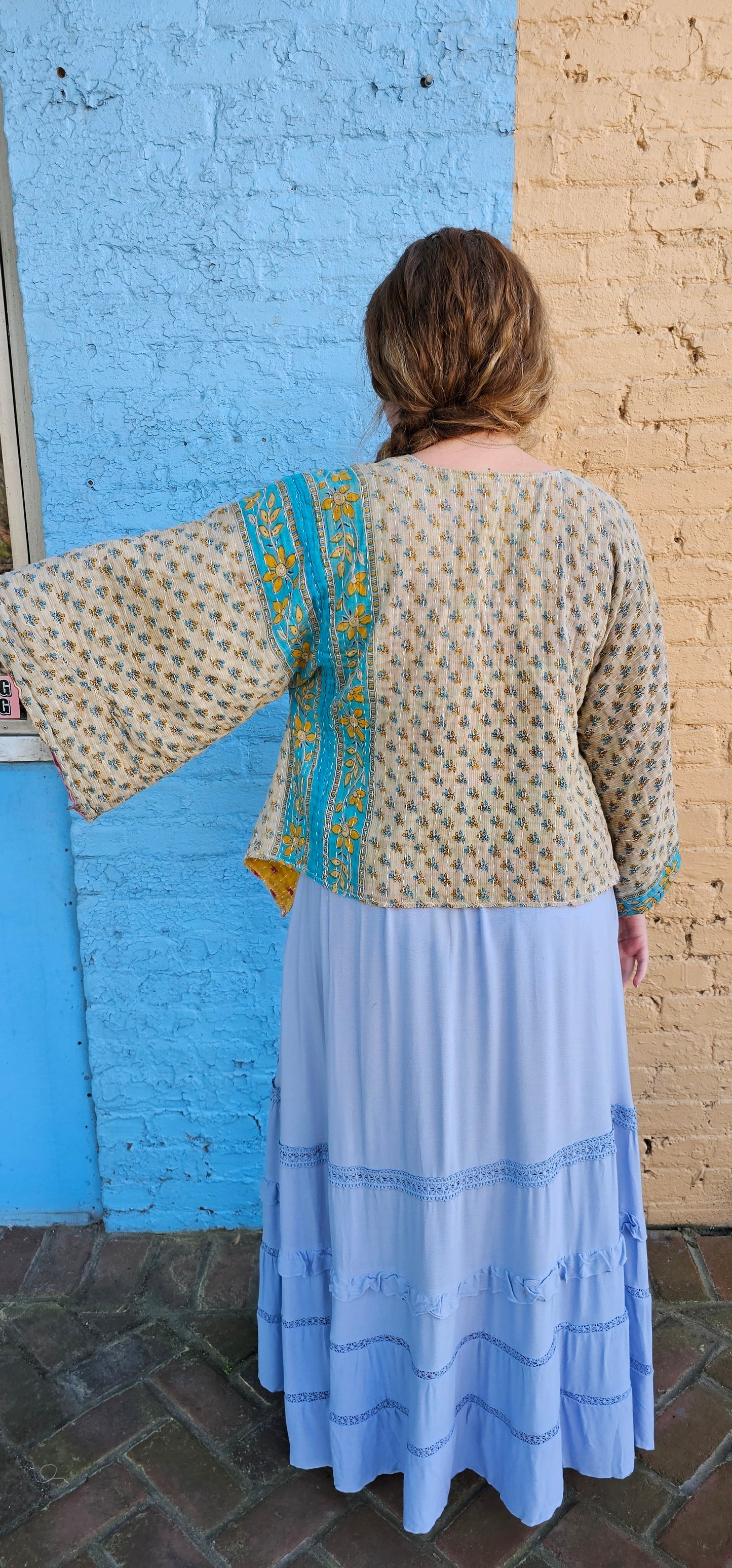 Kantha Waistcoat 1105