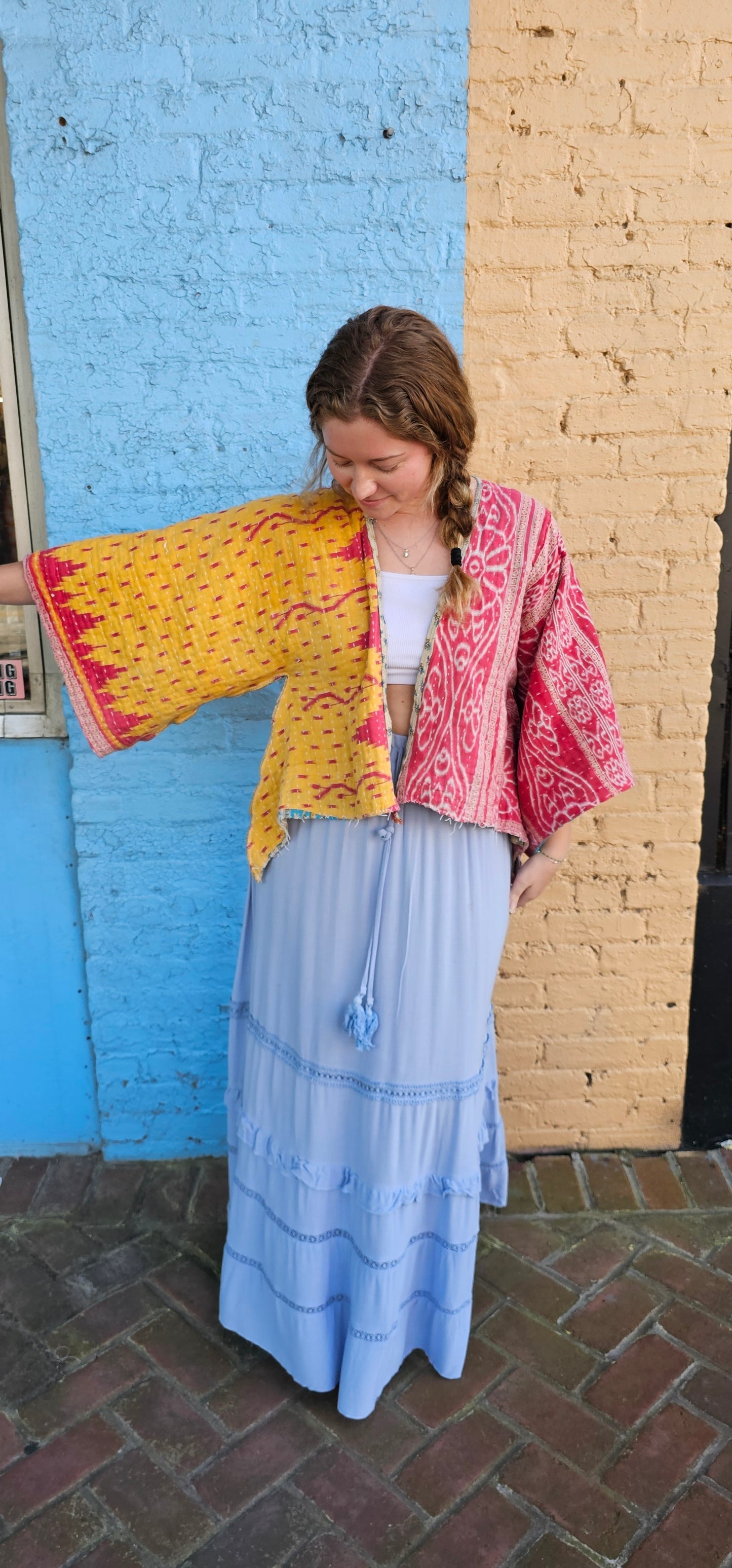 Kantha Waistcoat 1105