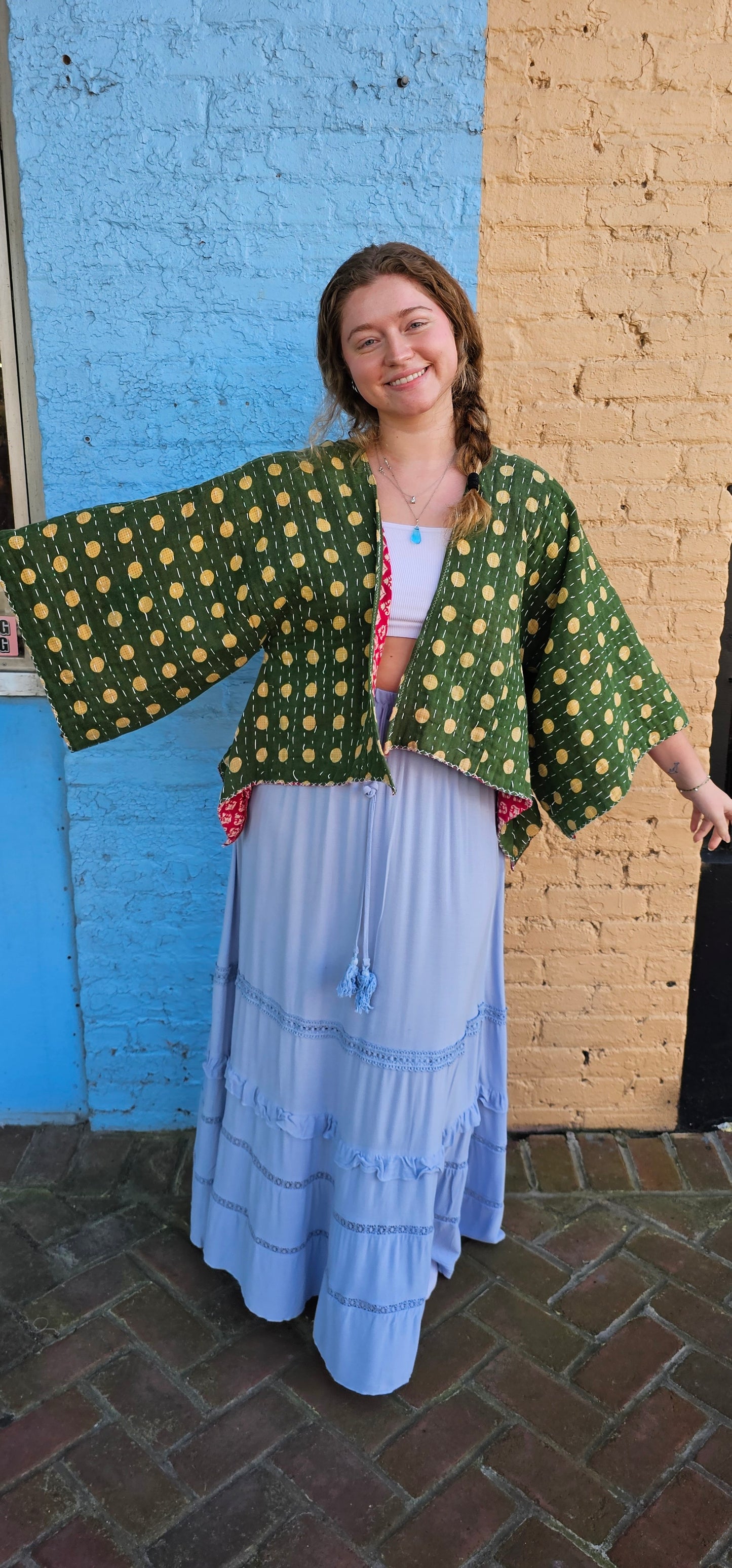 Kantha Waistcoat 1106
