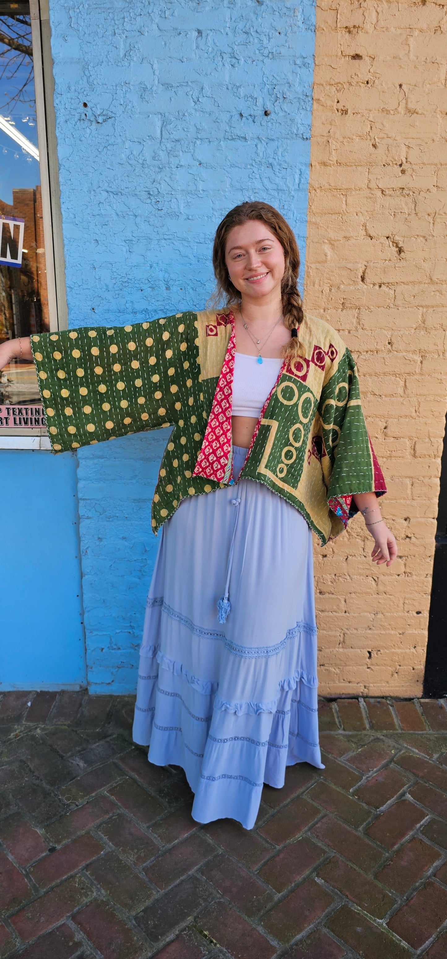Kantha Waistcoat 1107