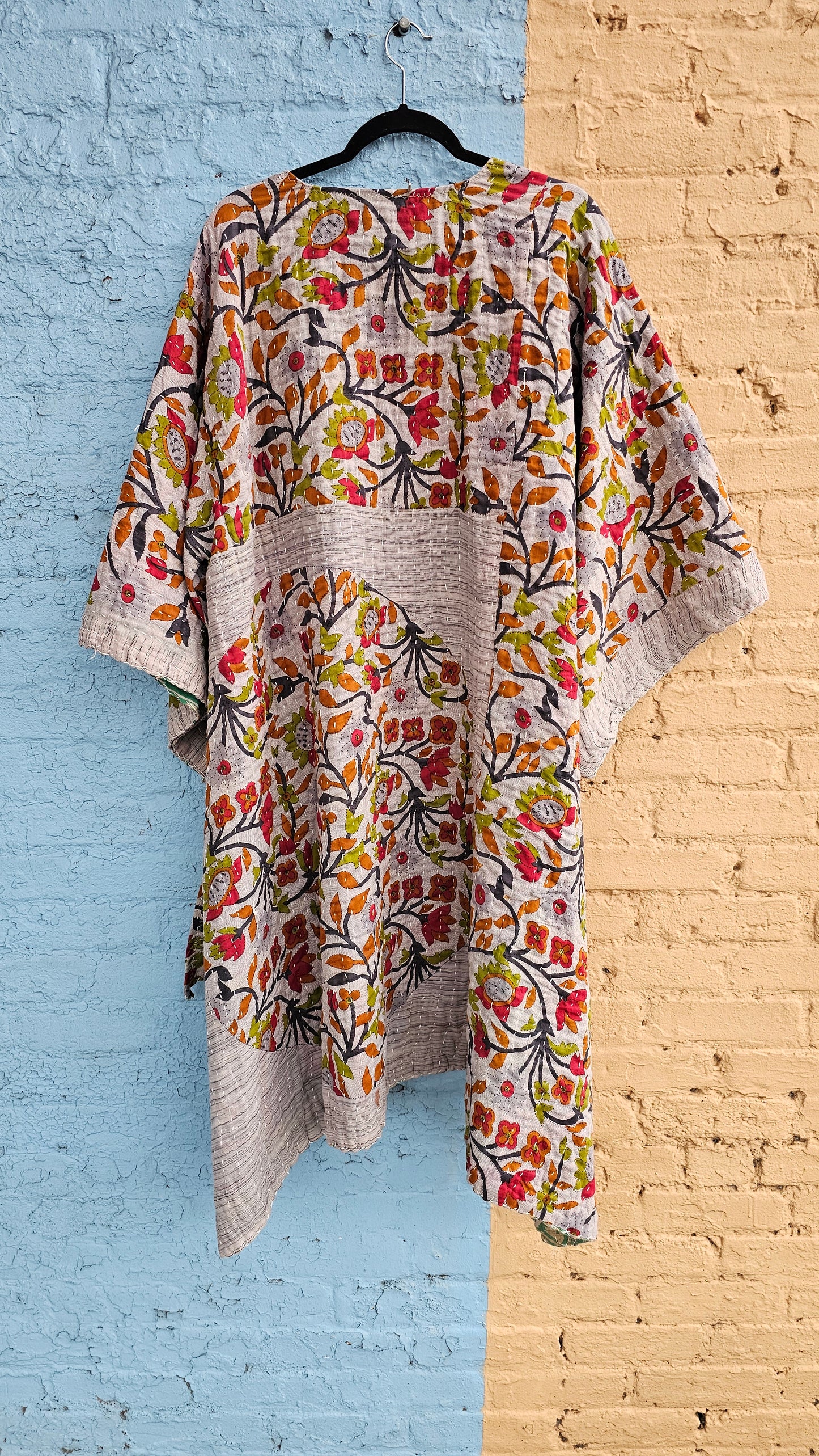 Kantha Kimono with pockets #1297