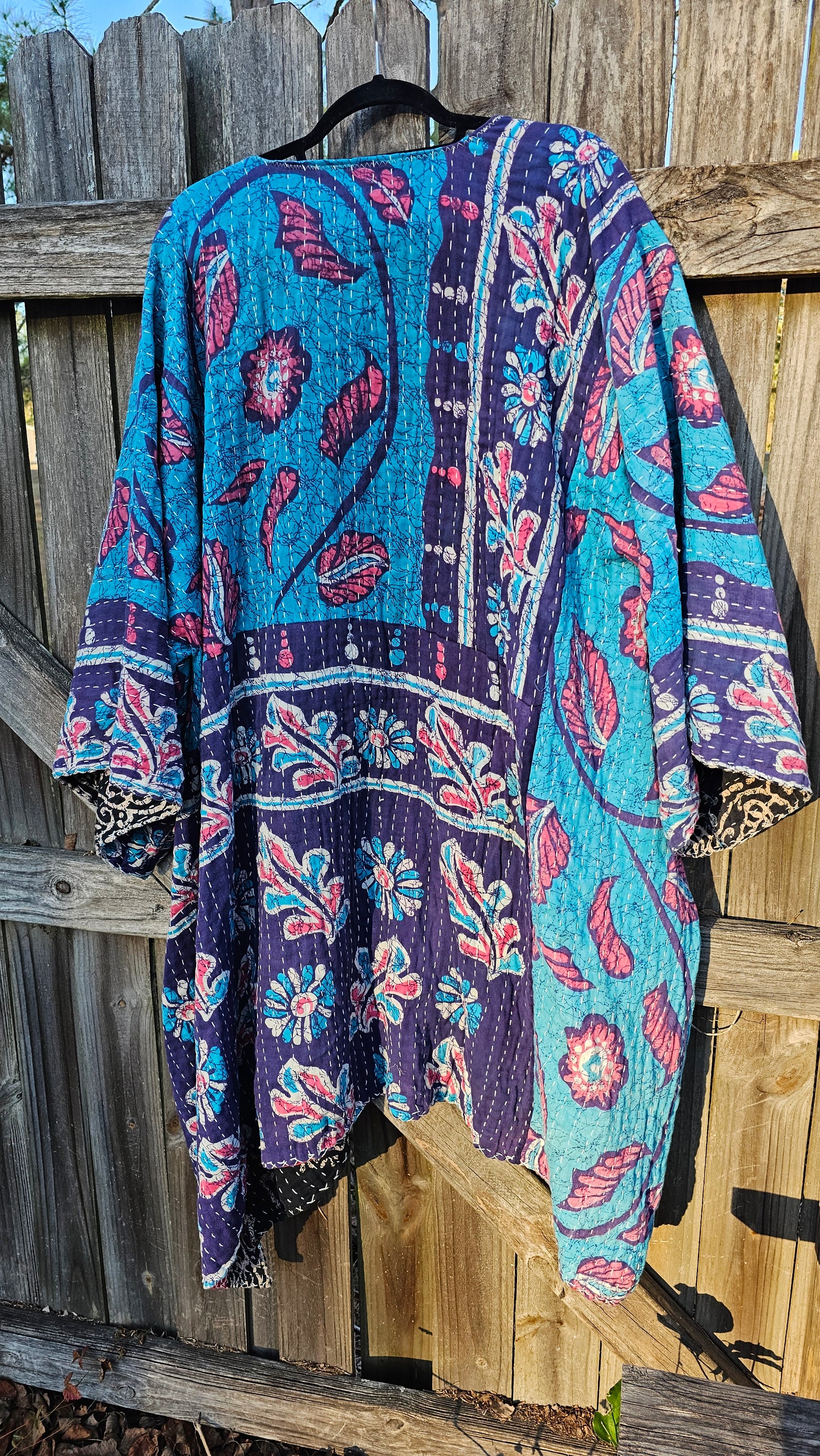 Kantha Kimono with pockets #1299