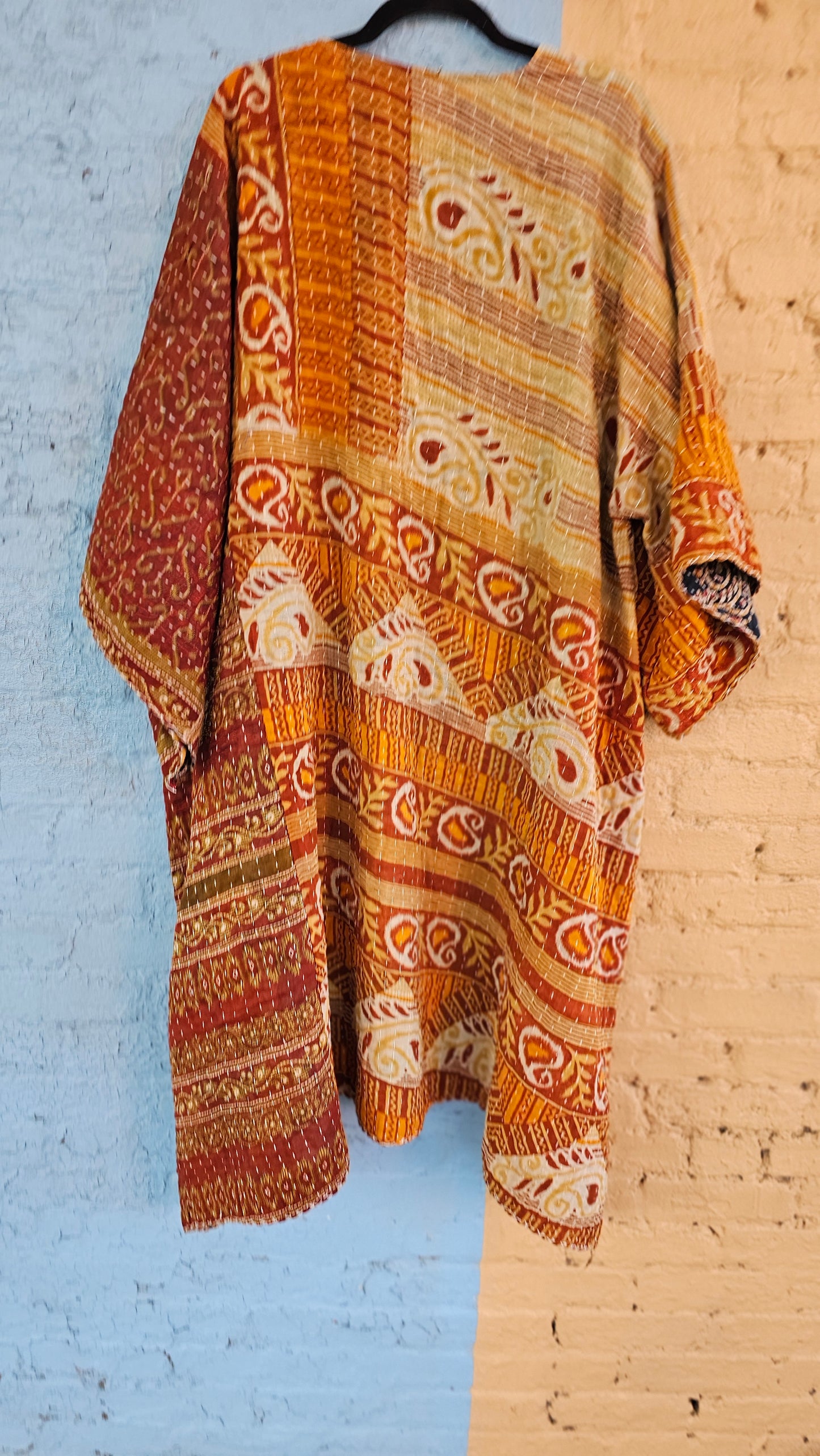 Kantha Kimono with pockets #1273
