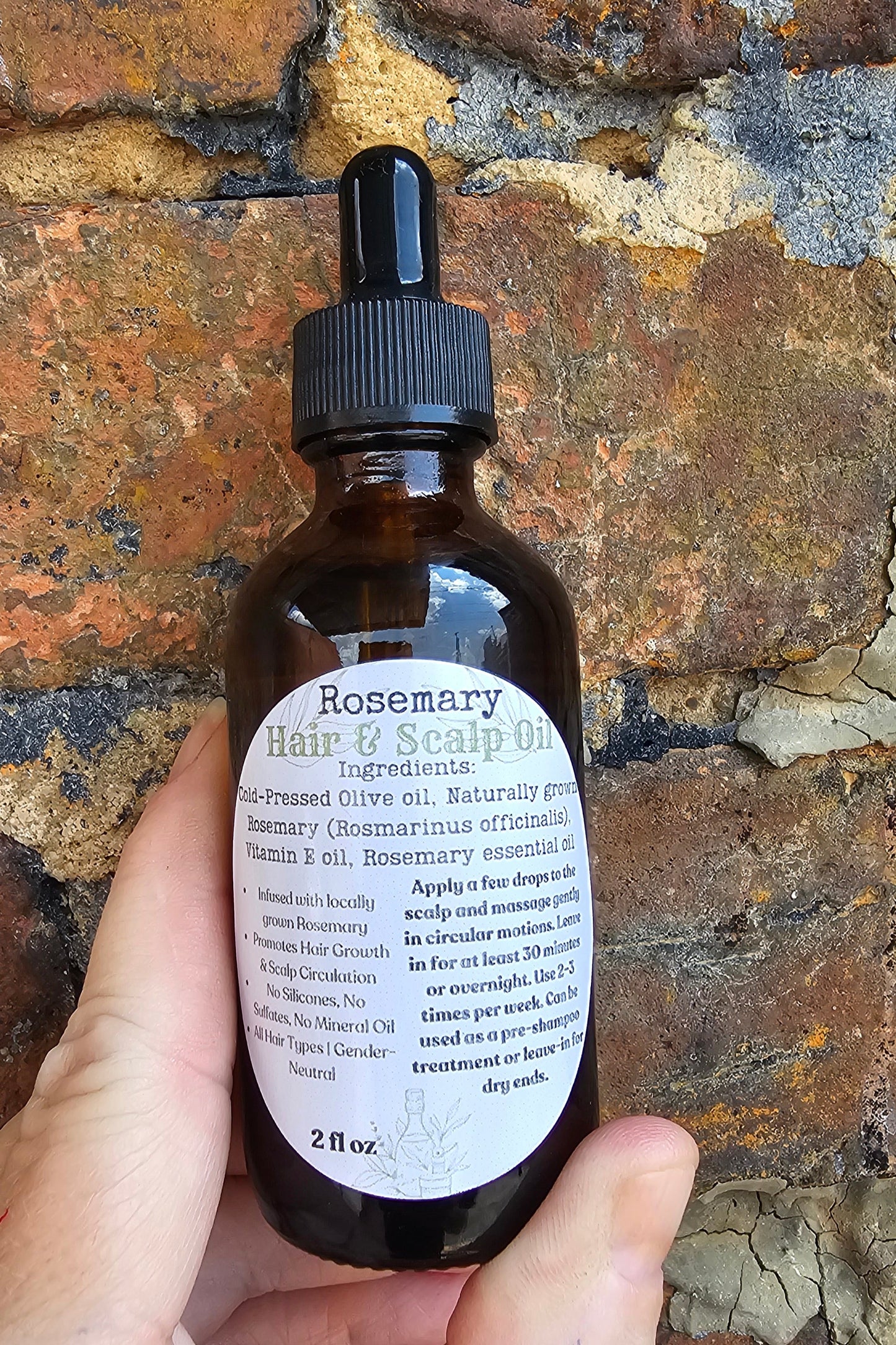 Rosemary Hair and Scalp Oil