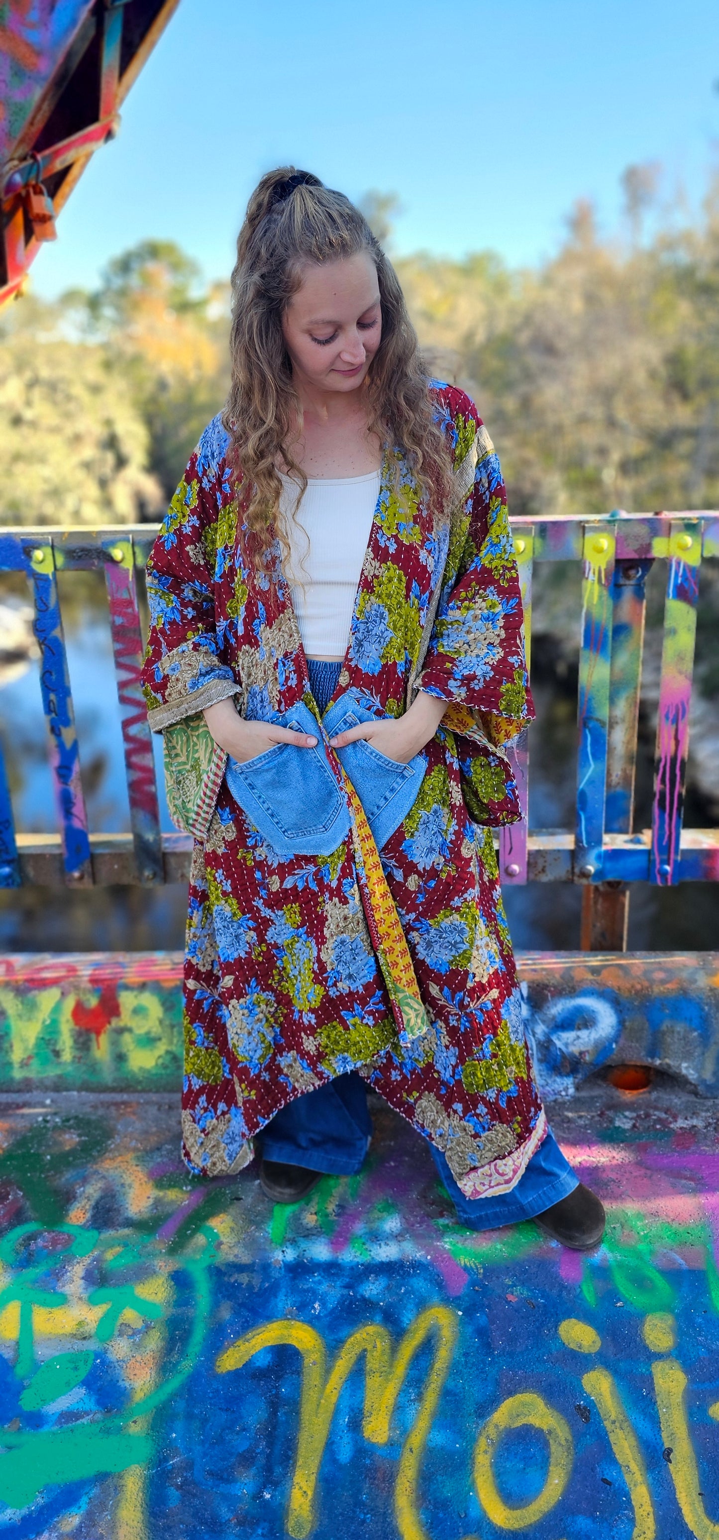 The Jordan Kantha Kimono