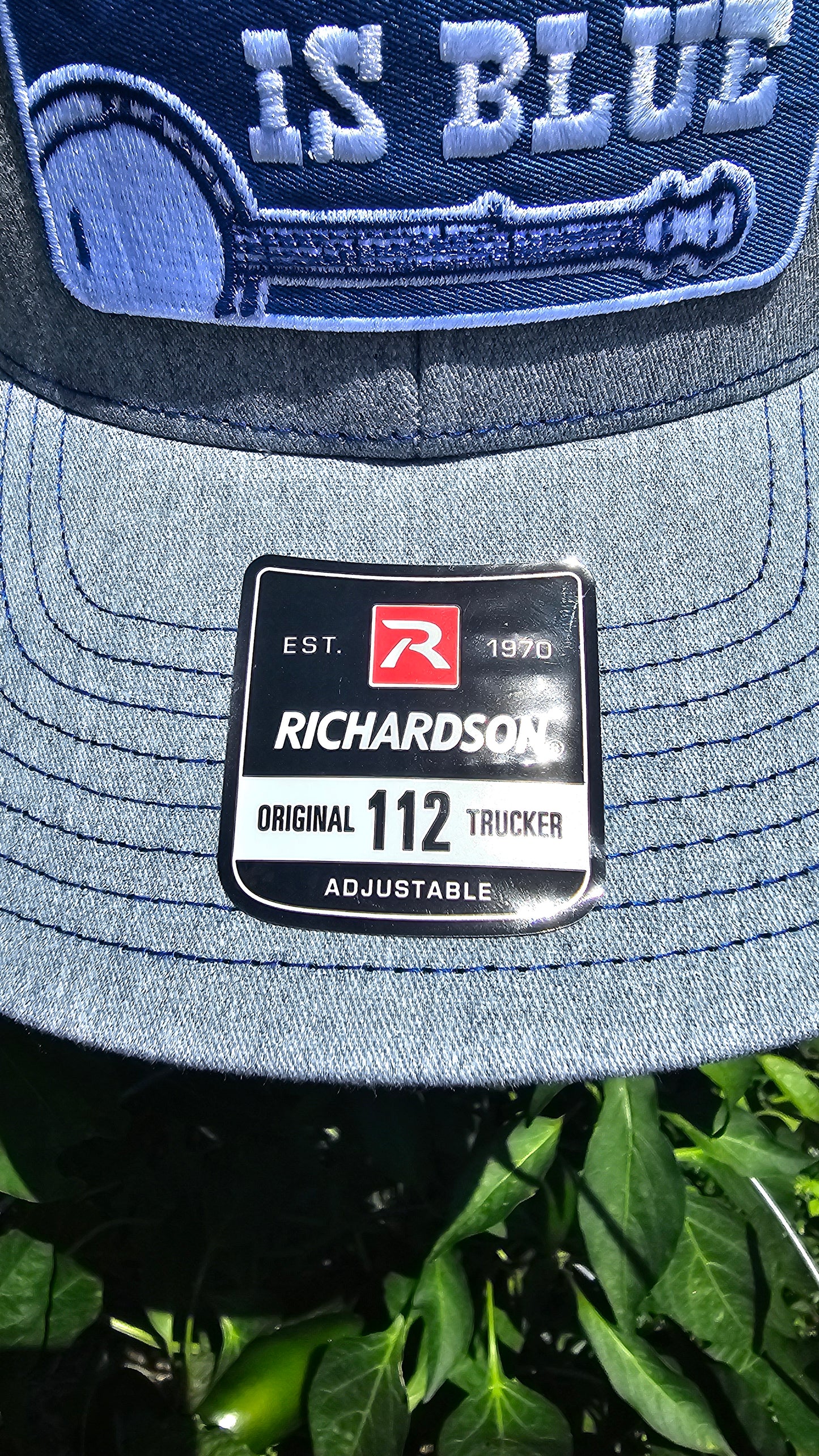 My Grass is Blue Richardson trucker hat