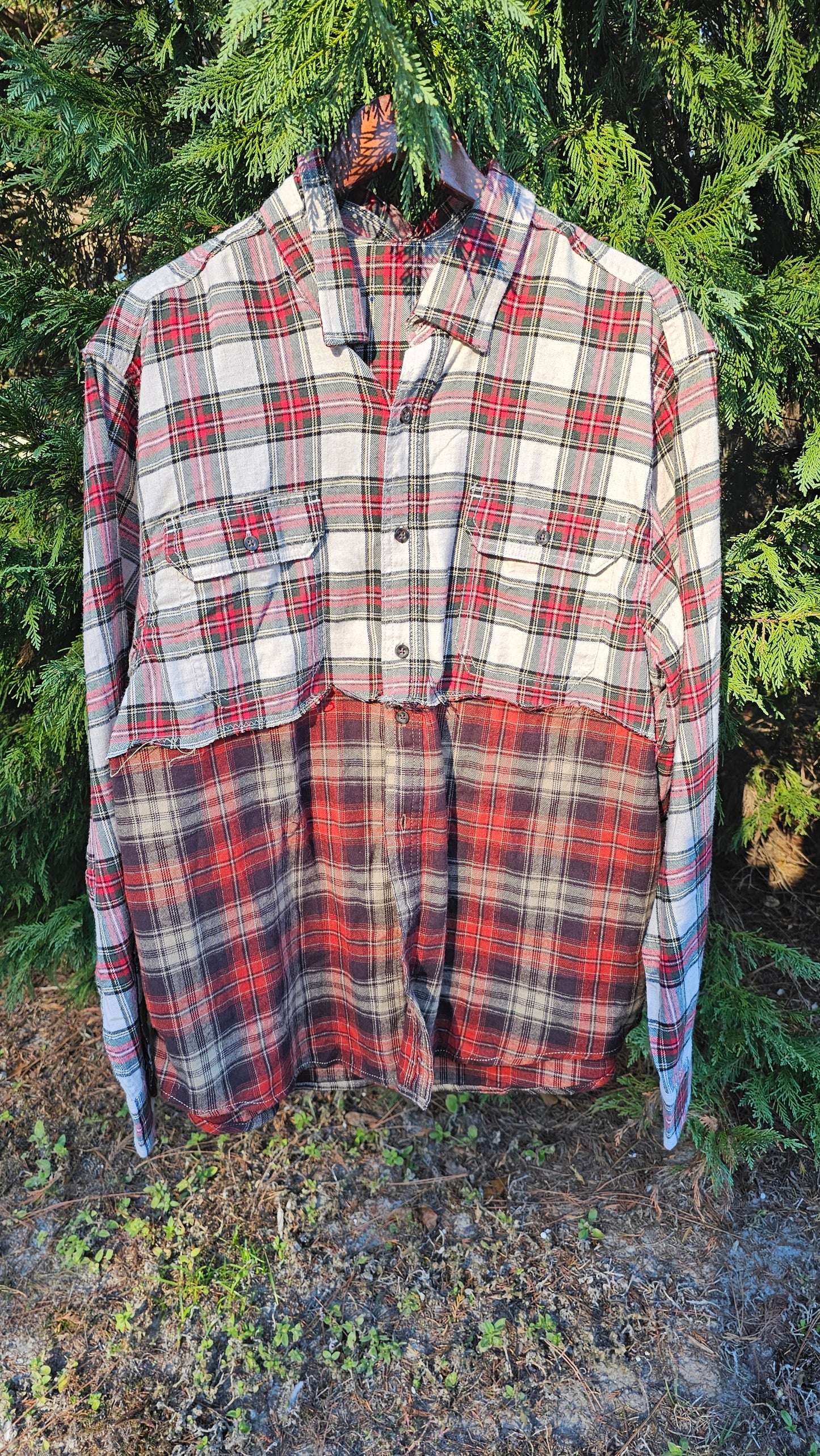 Free Spirit Reworked Flannel size XL